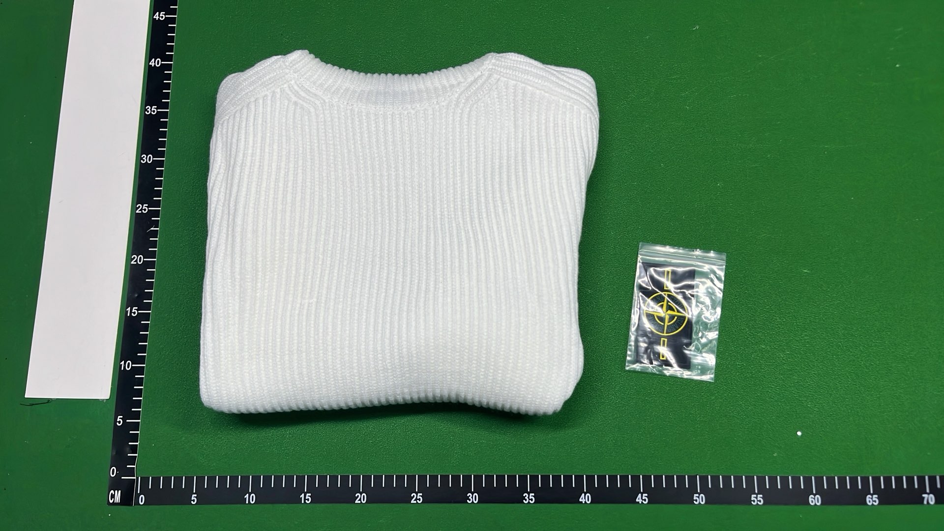 Ribbed Turtleneck Sweater in Black, White, and Gray
