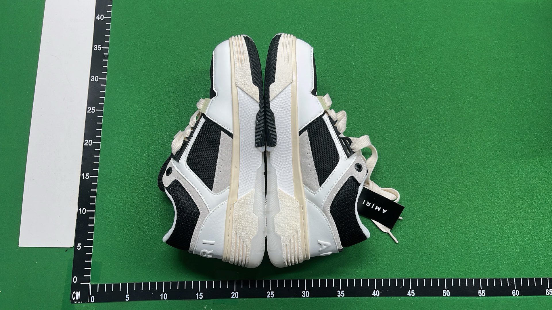 AMIRI White Sneakers with Color Accents - Luxury Fashion Shoes