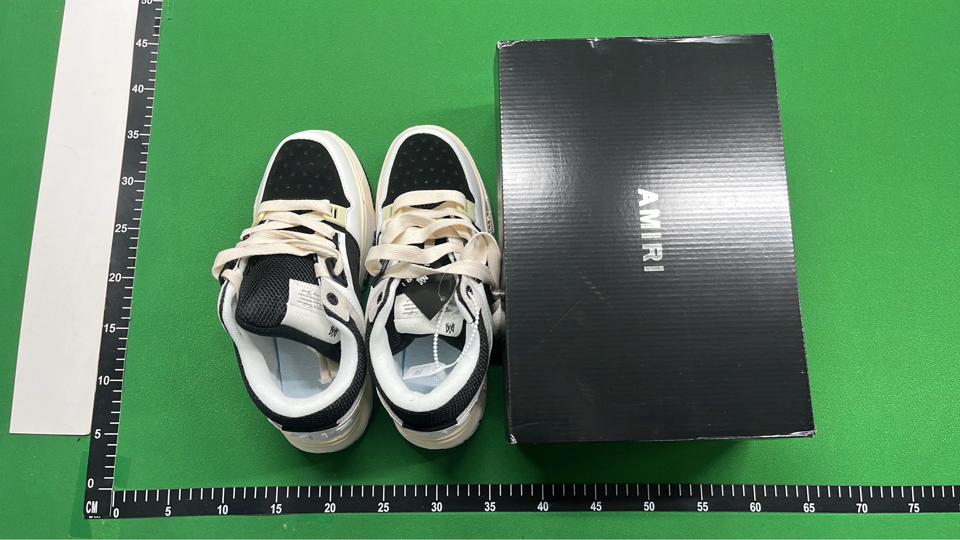 AMIRI White Sneakers with Color Accents - Luxury Fashion Shoes
