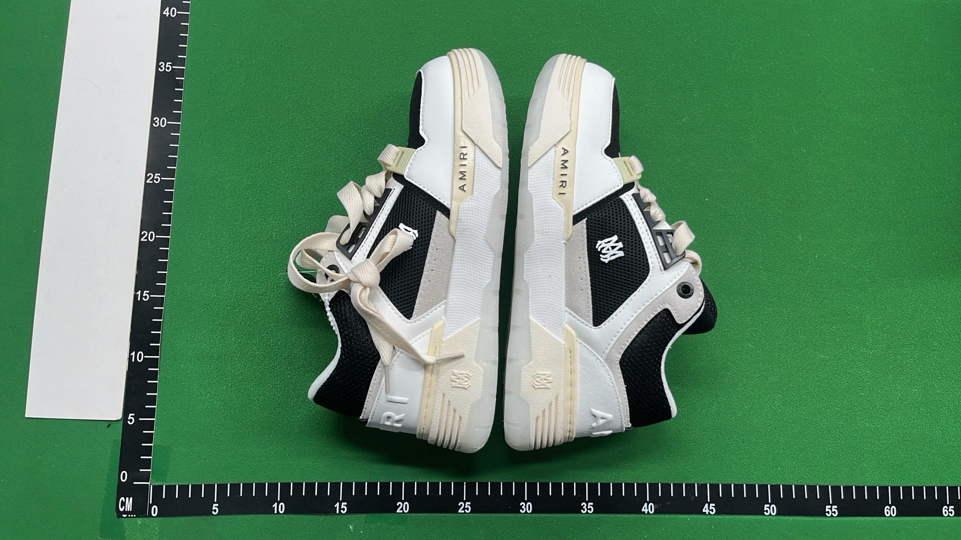 AMIRI White Sneakers with Color Accents - Luxury Fashion Shoes