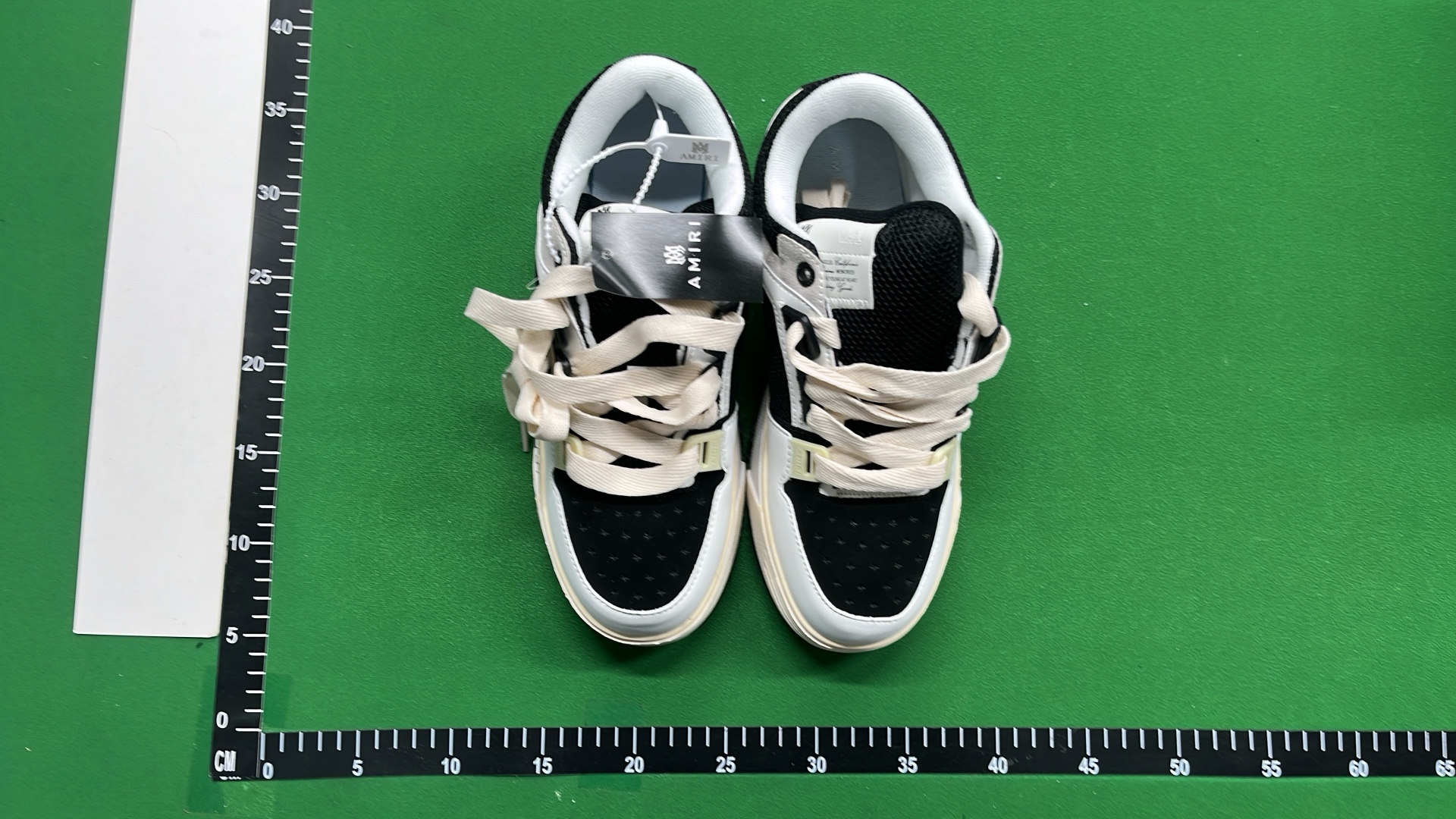 AMIRI White Sneakers with Color Accents - Luxury Fashion Shoes