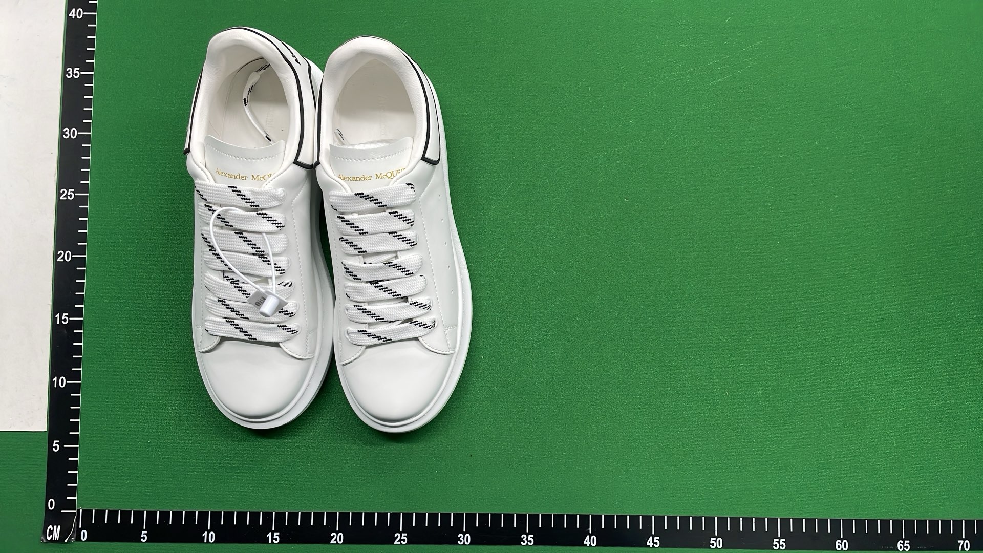 White Oversized Sneakers with Colorful Accents