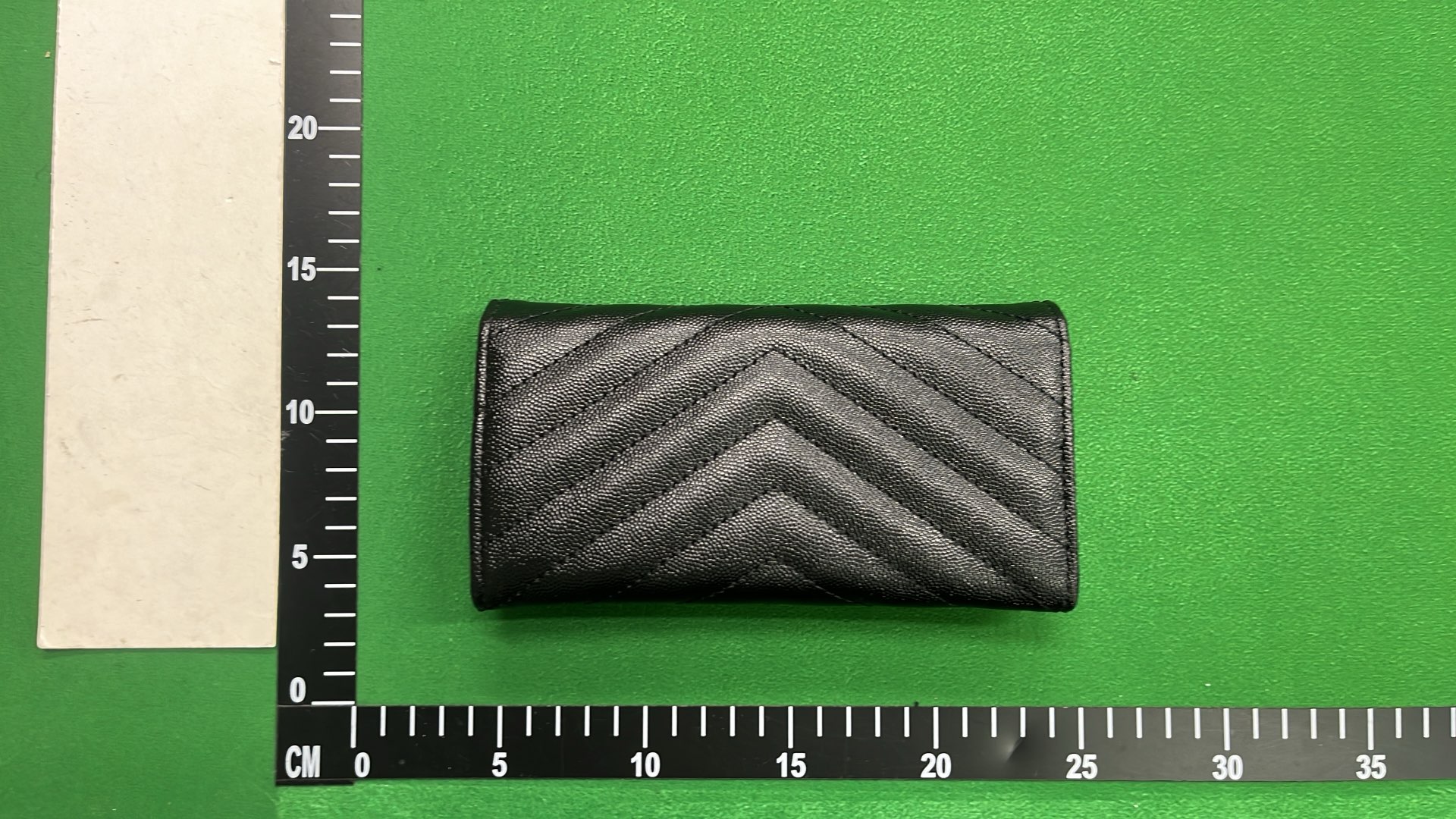 Saint Laurent Black Monogram Clutch Bag
