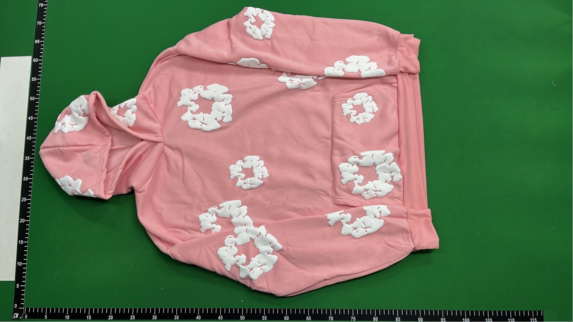 Gray Floral Print Hoodie - Supreme