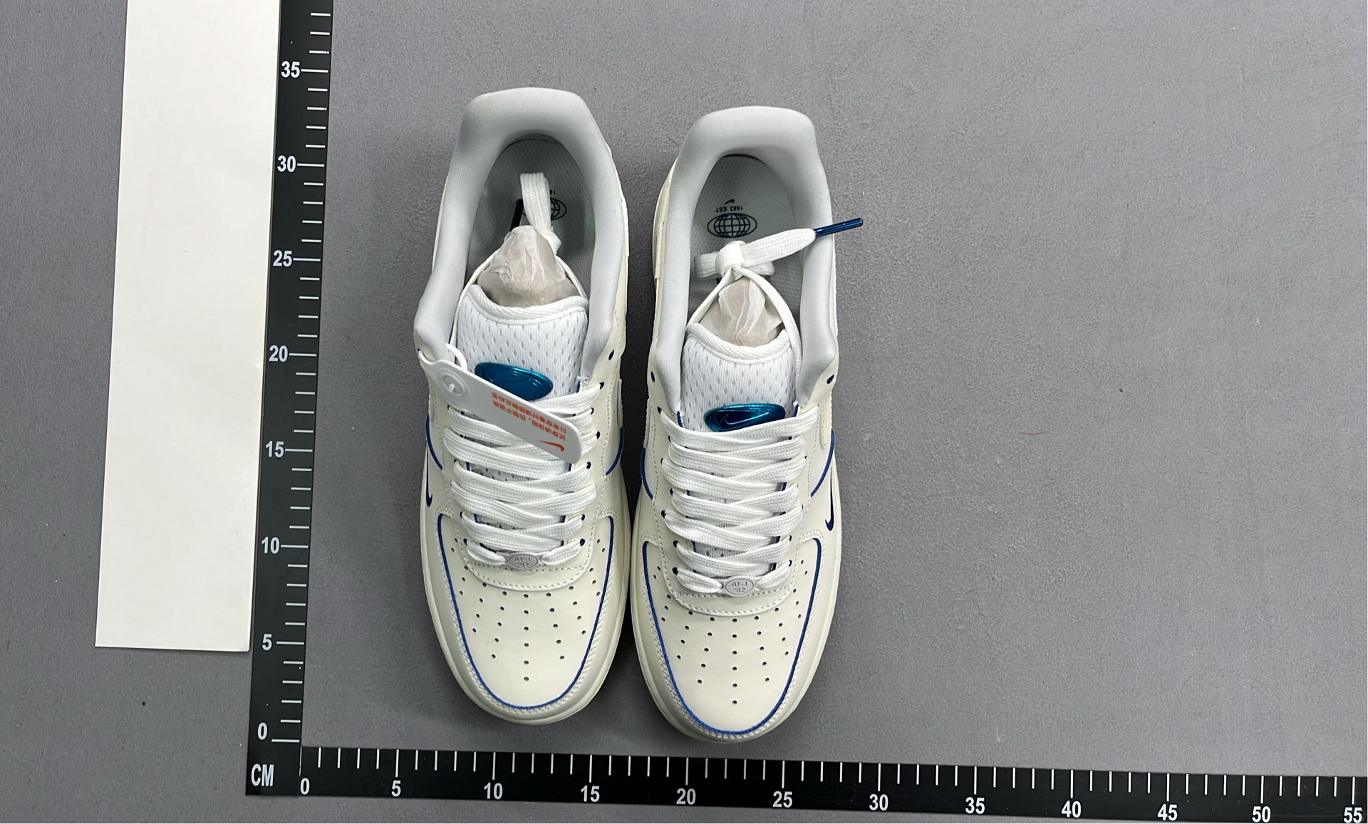 Nike Air Force 1 Low White Black Gold Sneakers