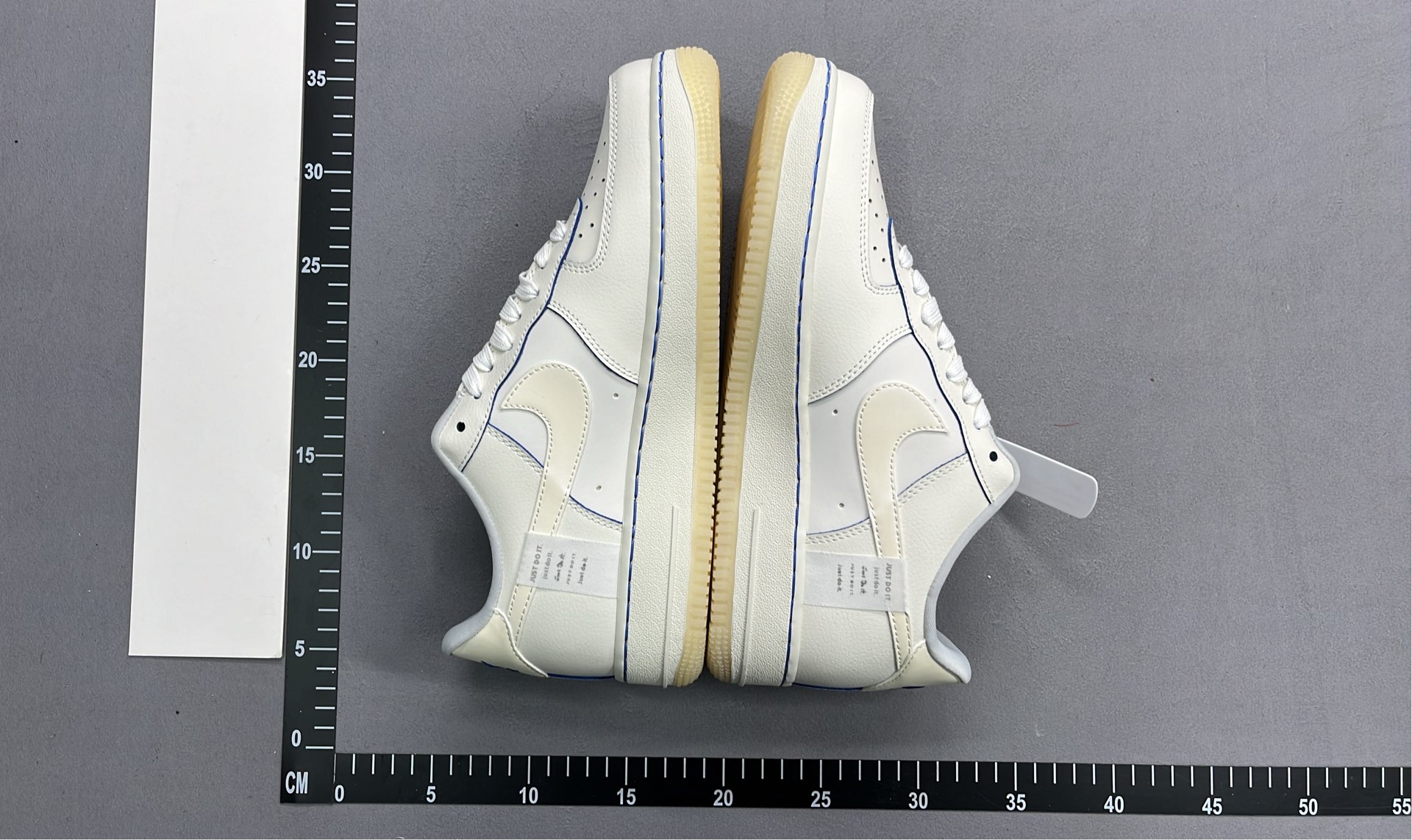 Nike Air Force 1 Low White Black Gold Sneakers