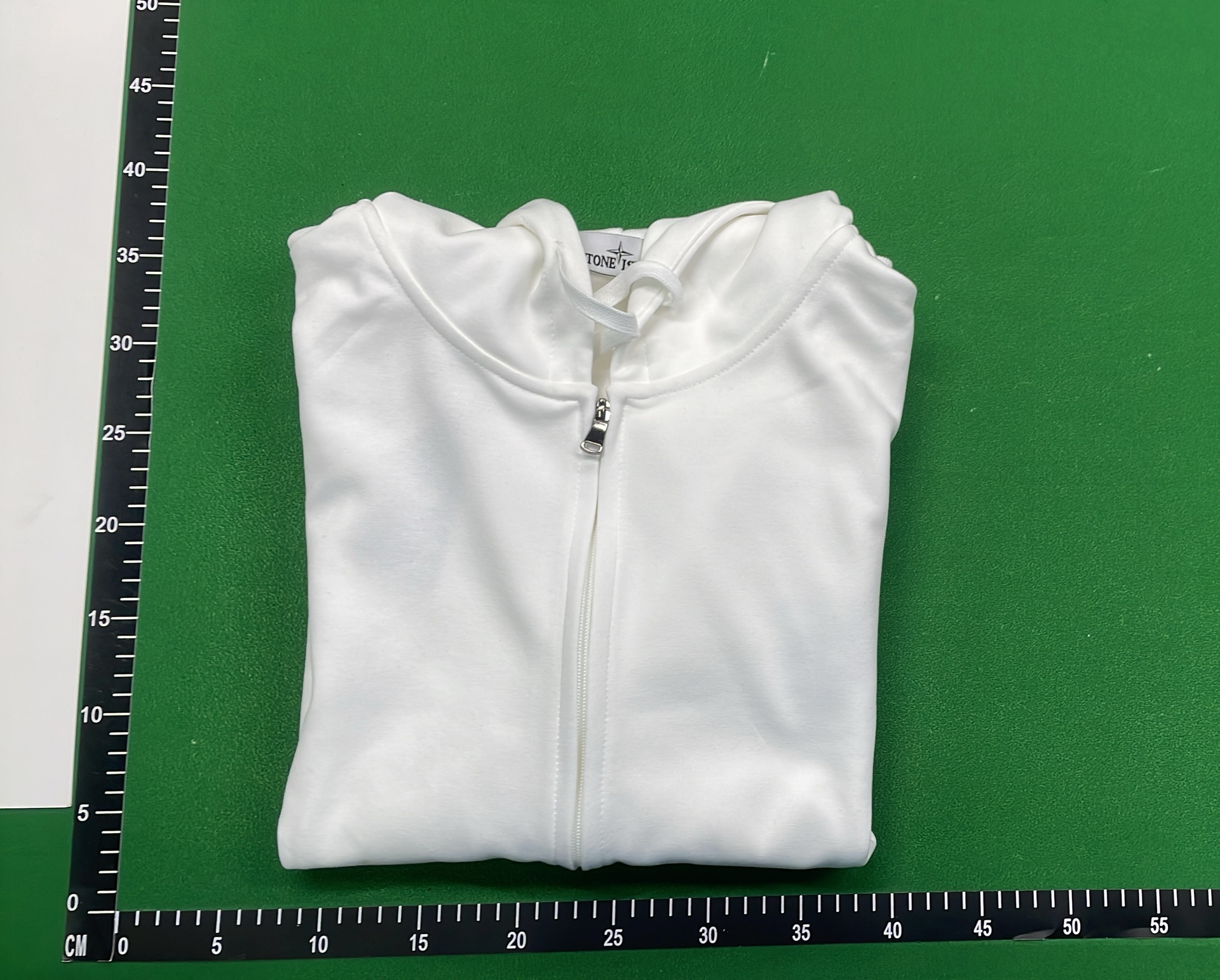 Stone Island Black Crewneck Sweatshirt with Logo Patch