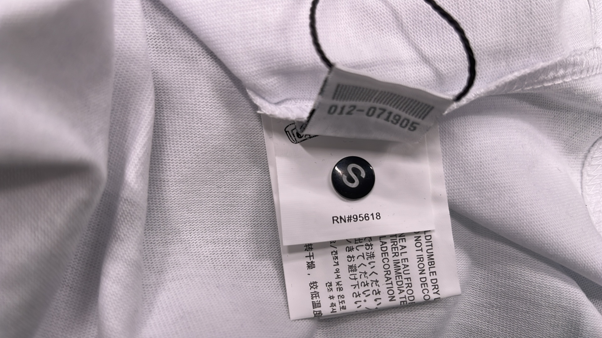 Blue and White Chrome Hearts Long Sleeve T-Shirt