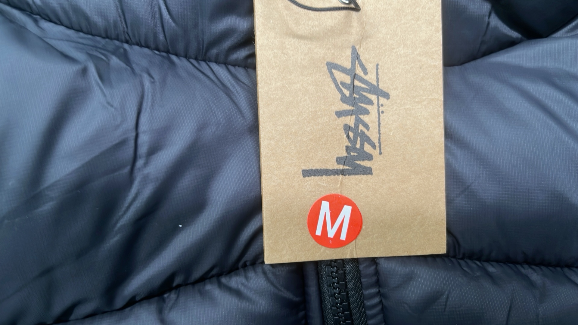Stussy Puffer Jacket with Hood