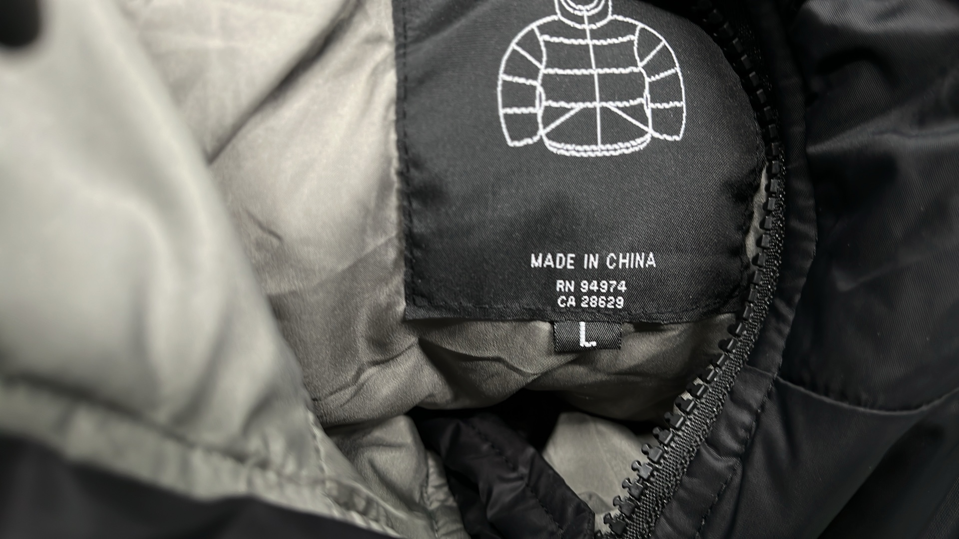 Stussy Puffer Jacket with Hood