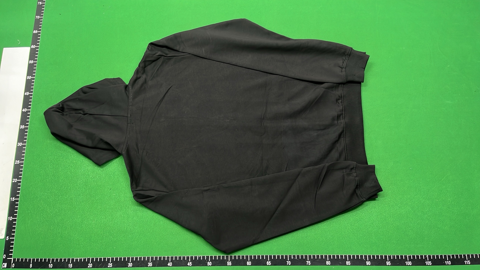 Black Zip-Up Hoodie with Logo