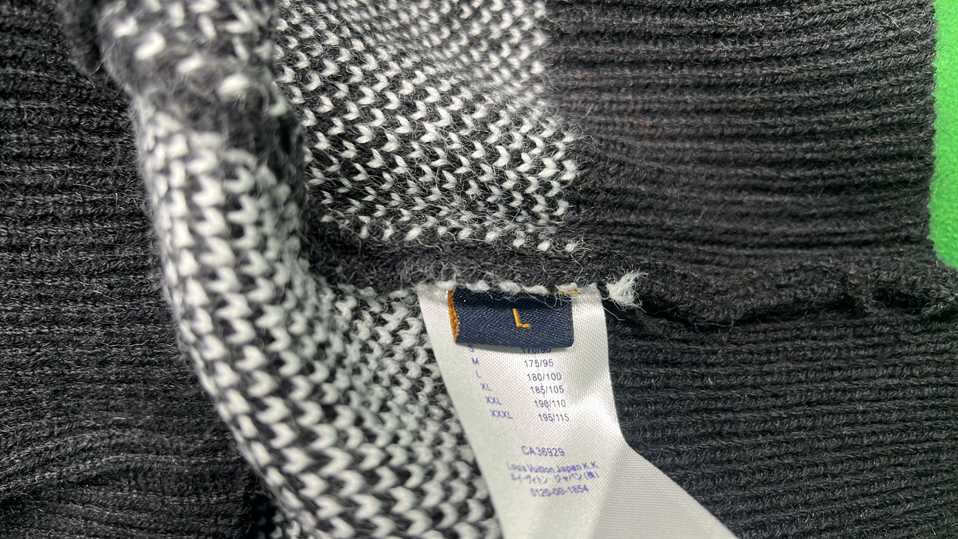 LV Logo Knit Sweater for Men Women