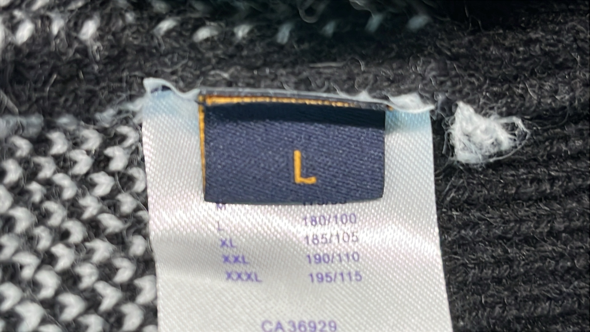 LV Logo Knit Sweater for Men Women