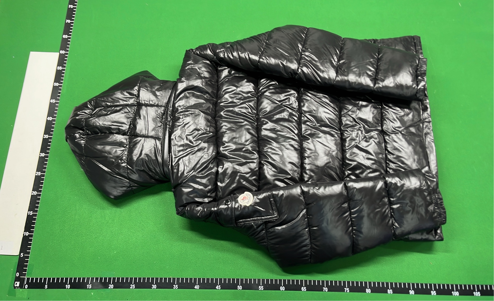 Moncler Black Puffer Jacket with Hood