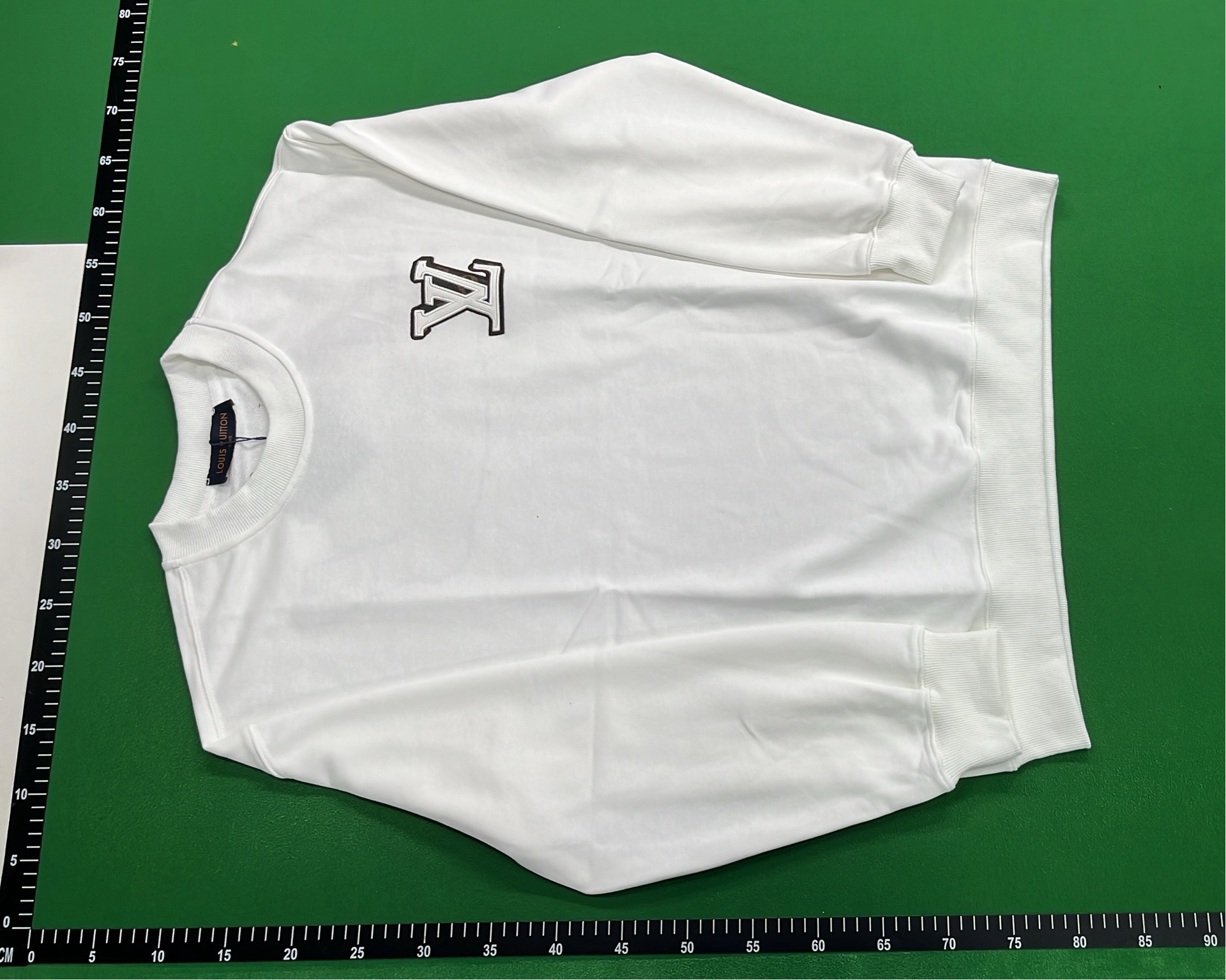Louis Vuitton LV Logo Sweatshirt Black & White