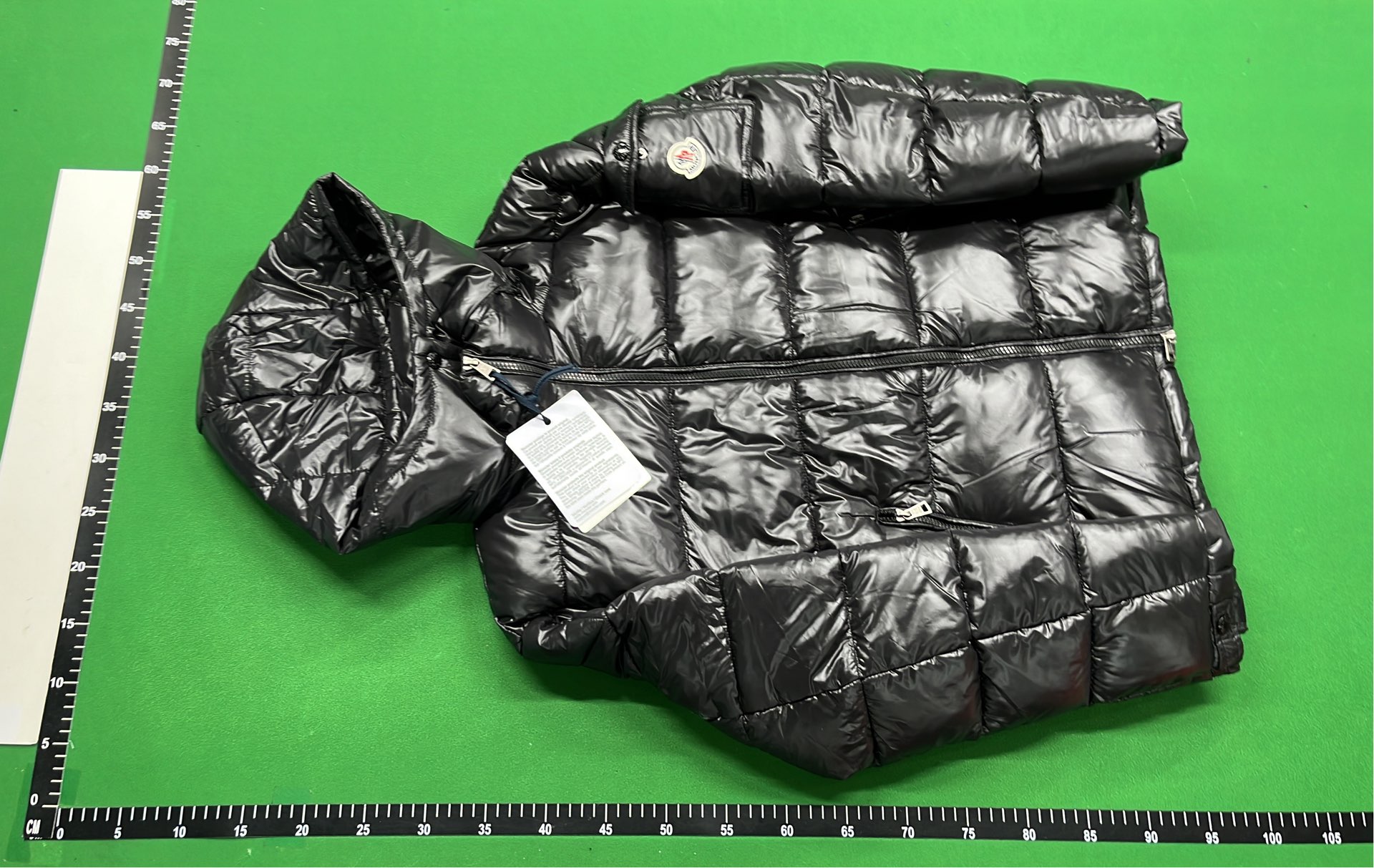 Moncler Black Puffer Jacket with Hood