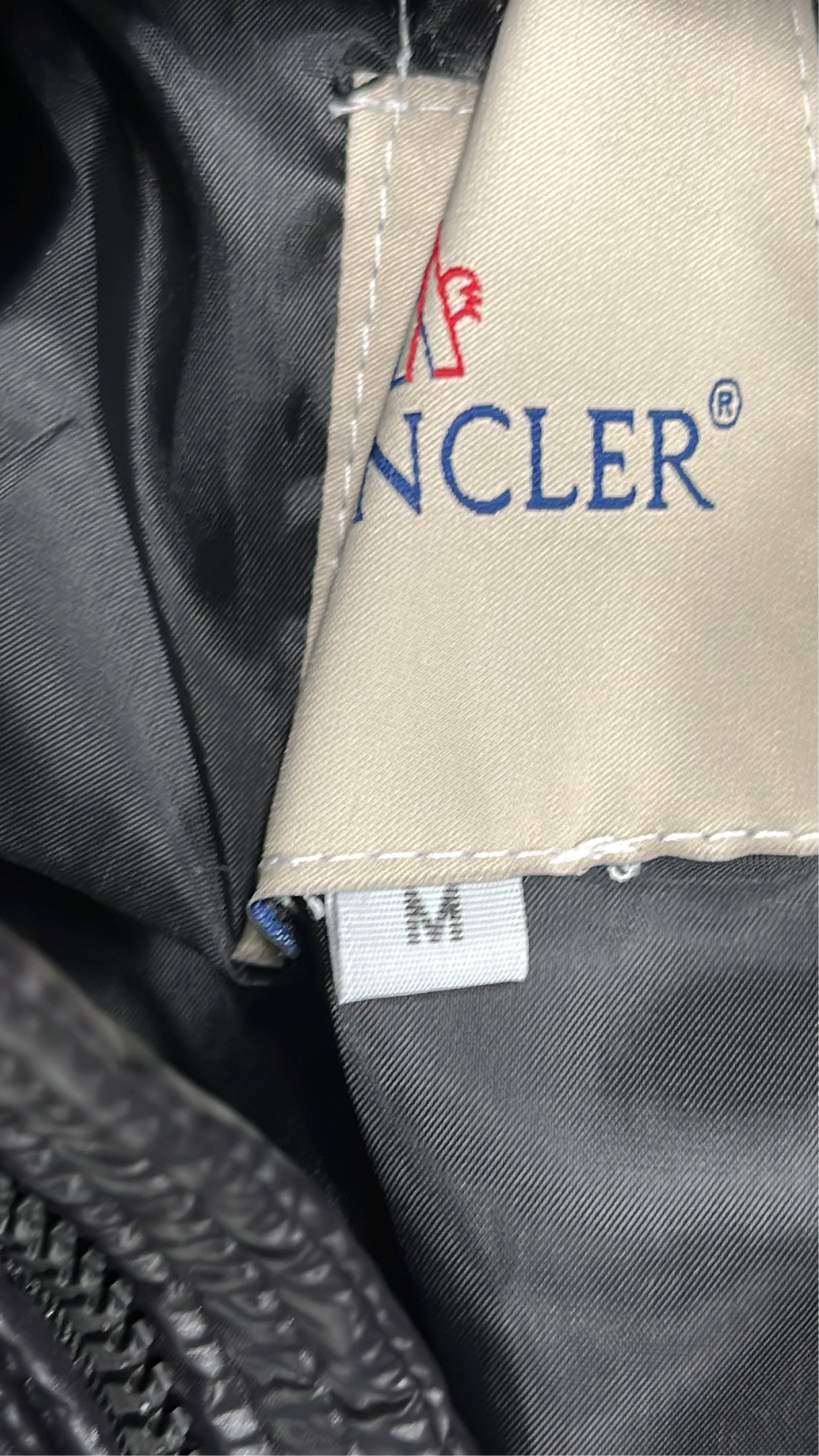 Moncler Black Puffer Jacket with Hood