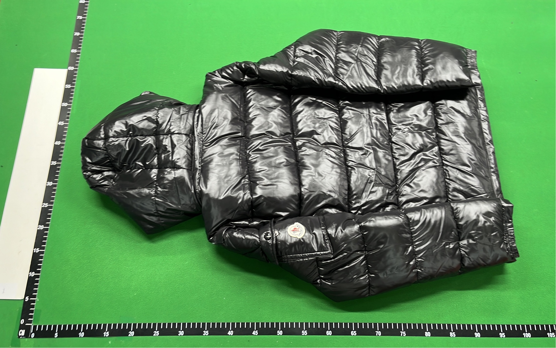 Moncler Black Puffer Jacket with Hood
