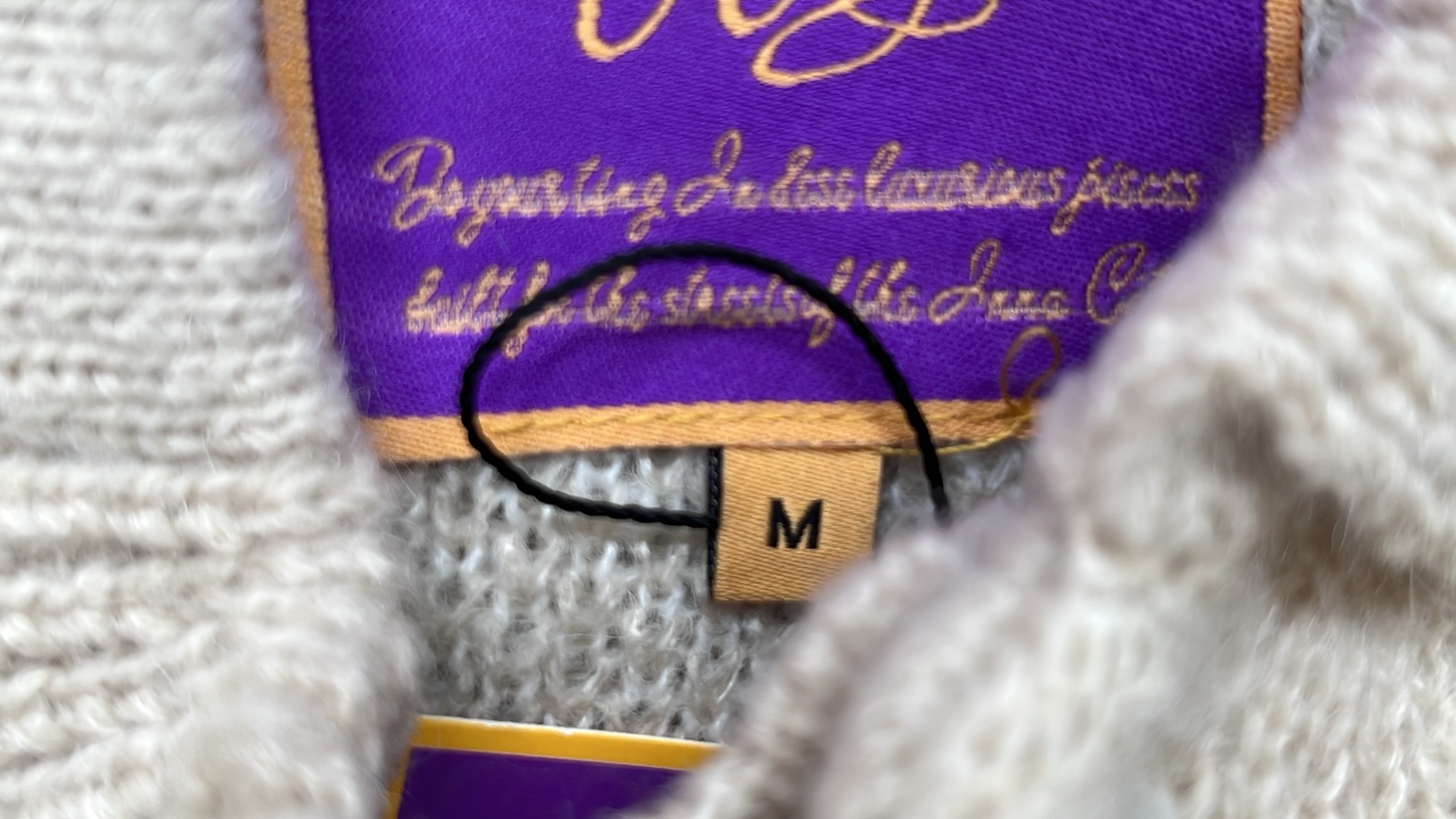Cream Knit Polo Sweater with Button Detail