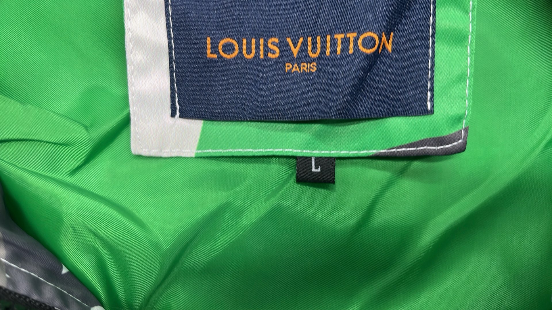 LV Monogram Denim Jacket Black