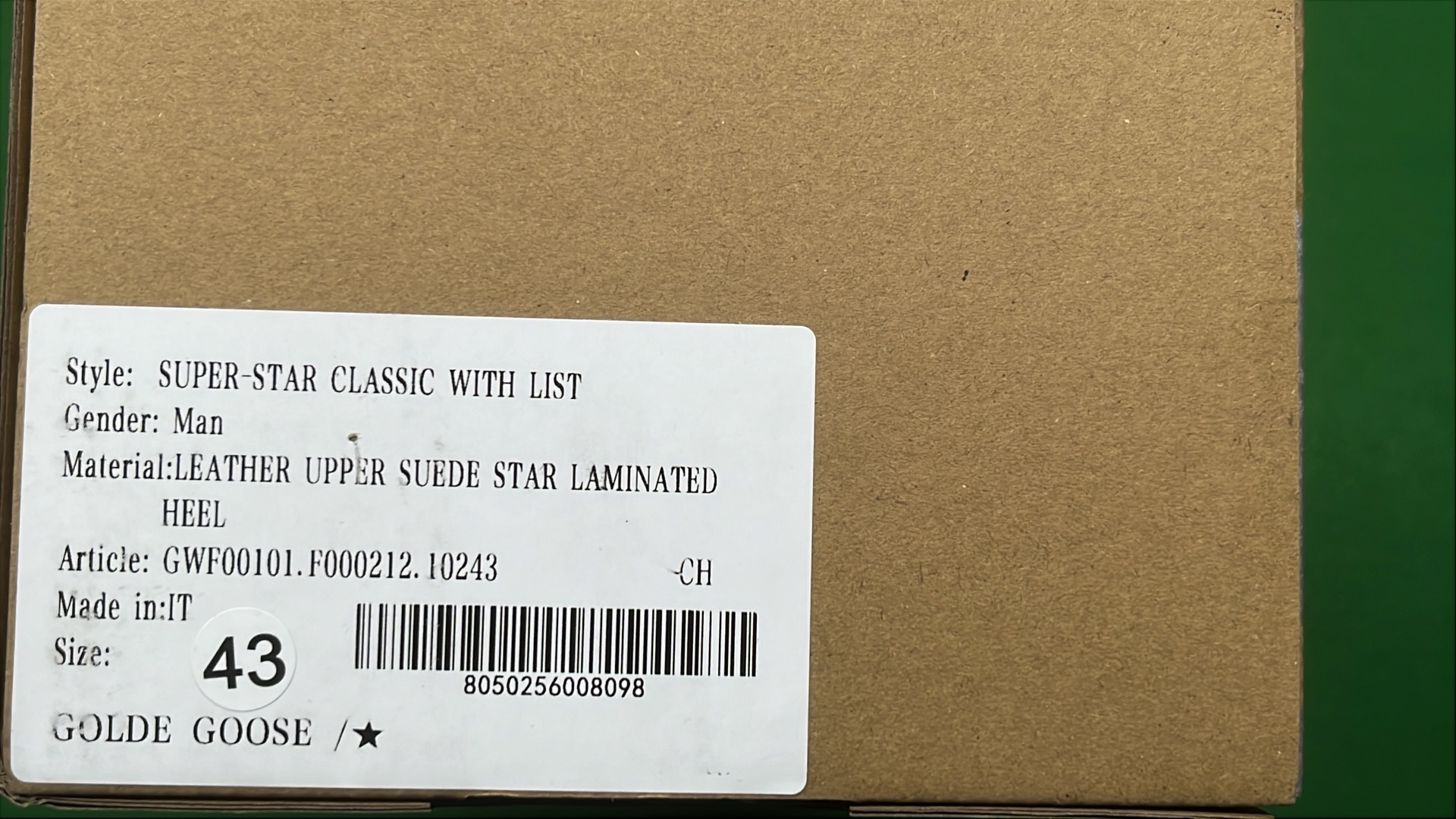 Golden Goose Super-Star Sneakers