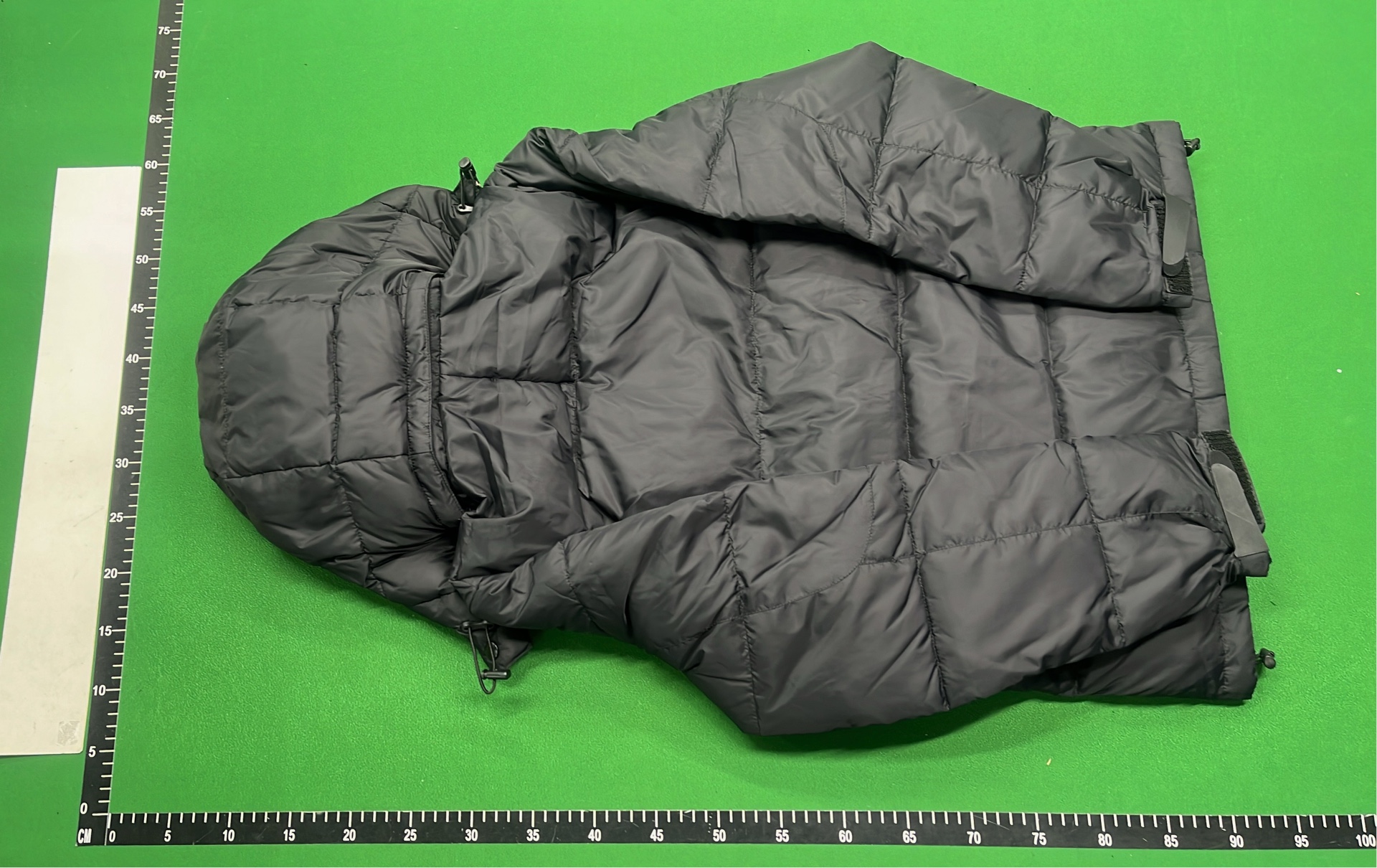 Recycled Down Jacket with Red Pony Logo