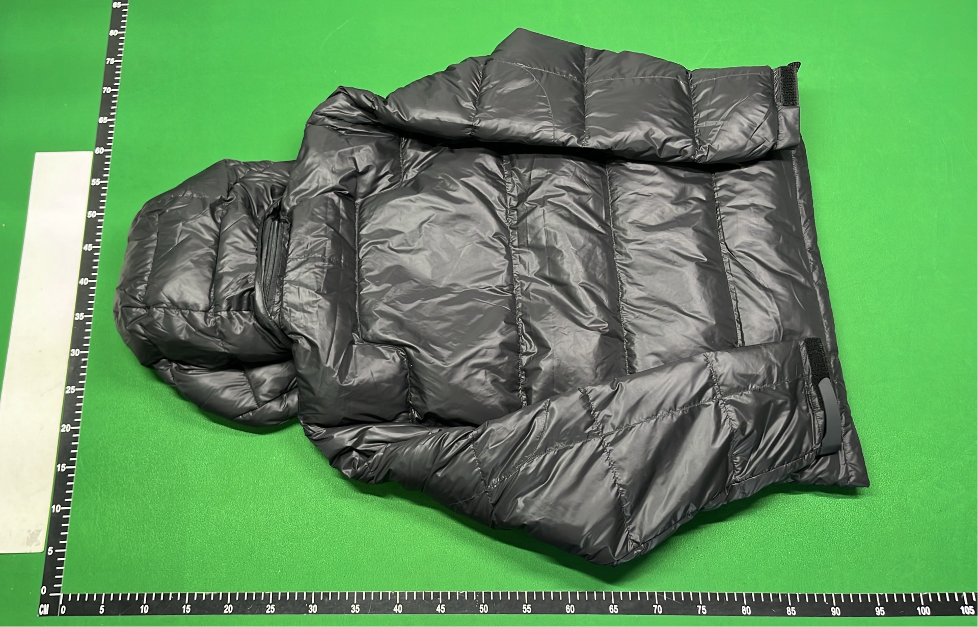 Black Puffer Jacket with Hood