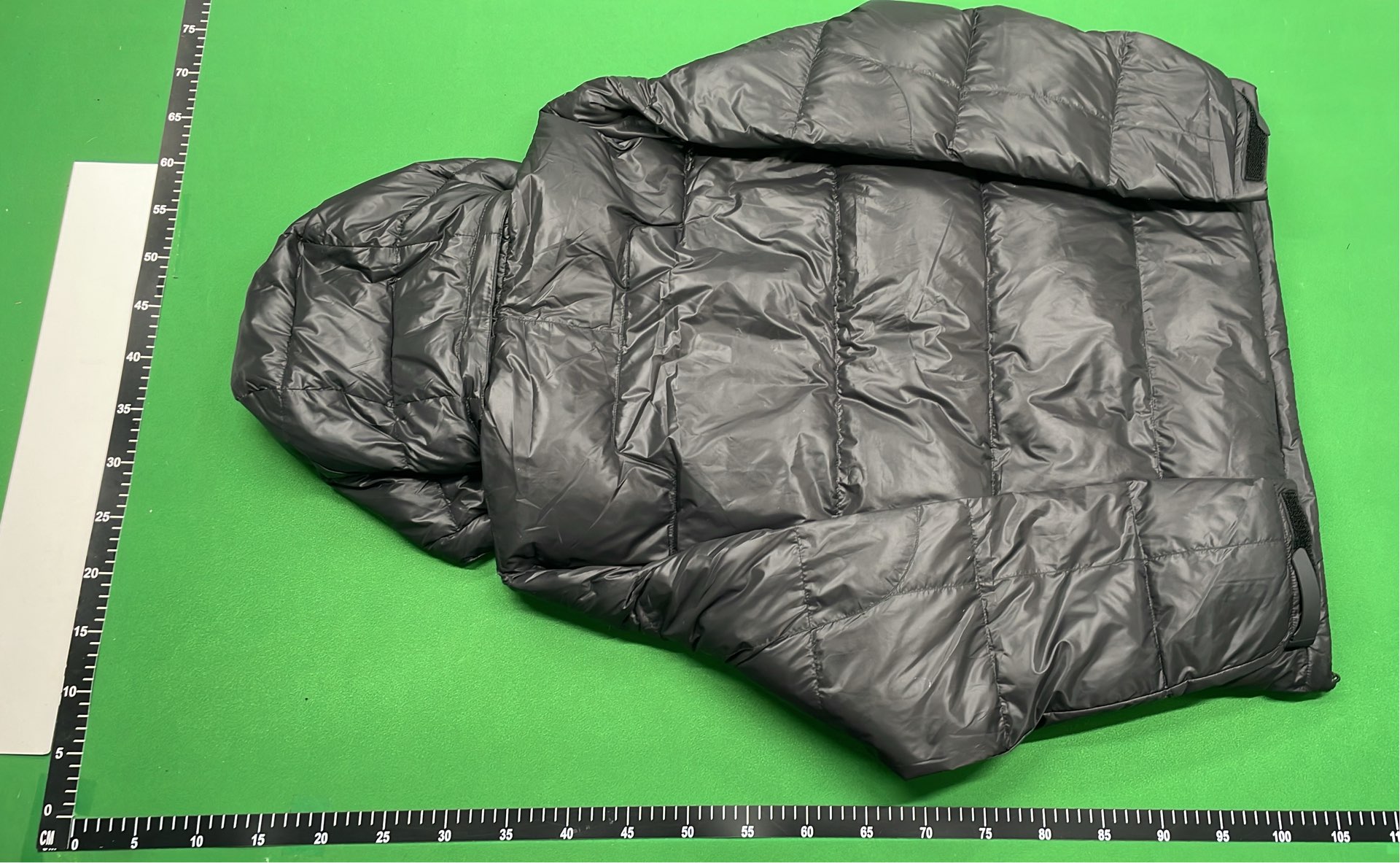 Black Puffer Jacket with Hood