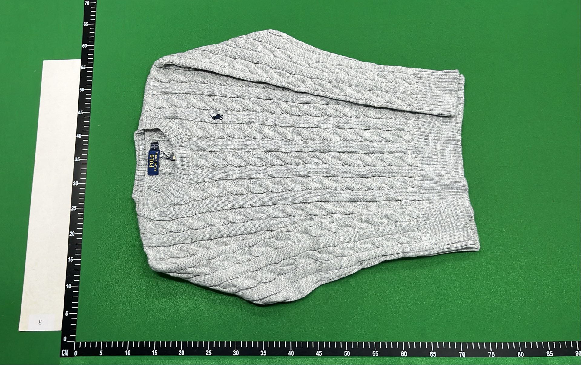 Black Cable Knit Sweater for Men