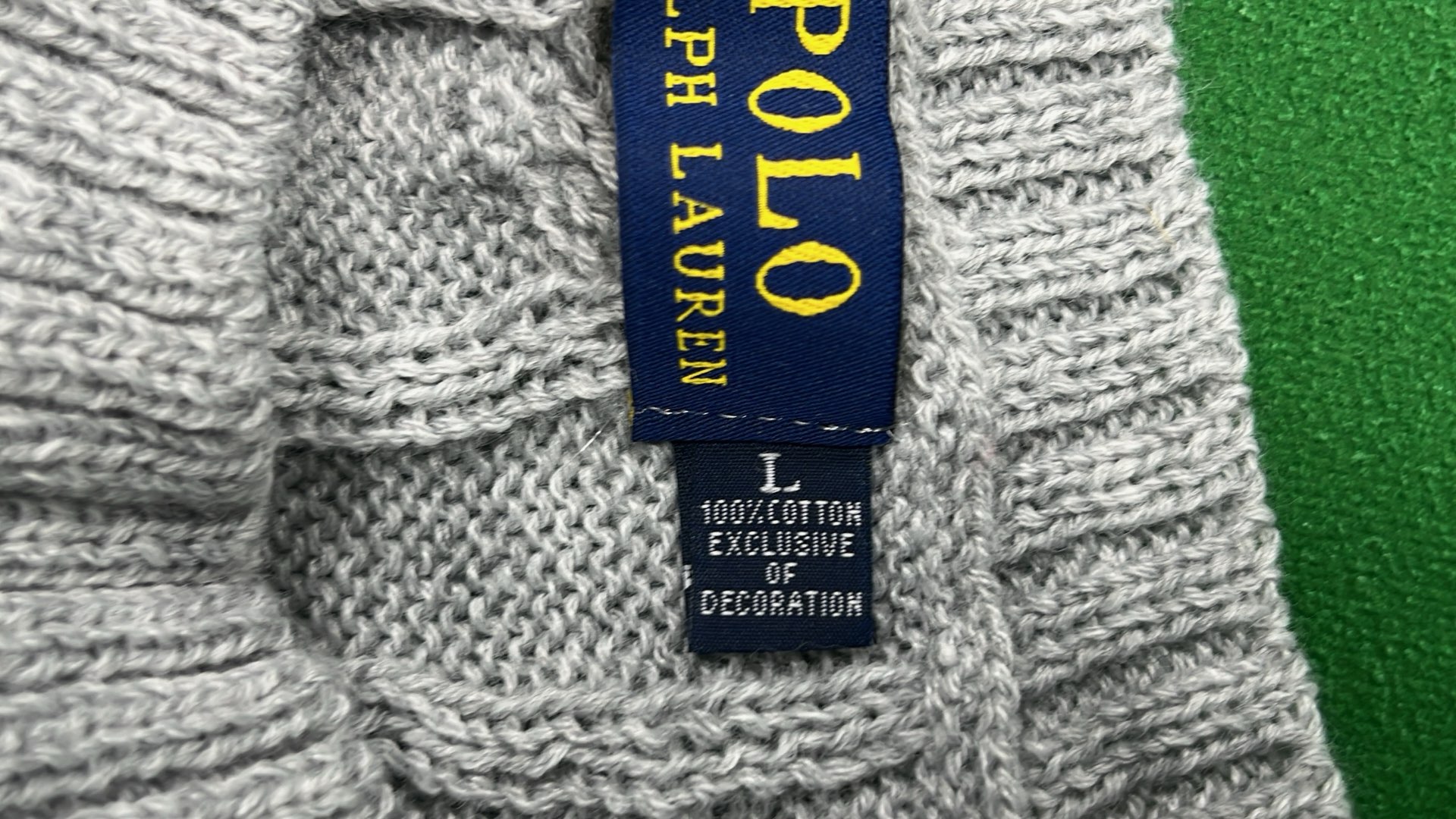 Black Cable Knit Sweater for Men