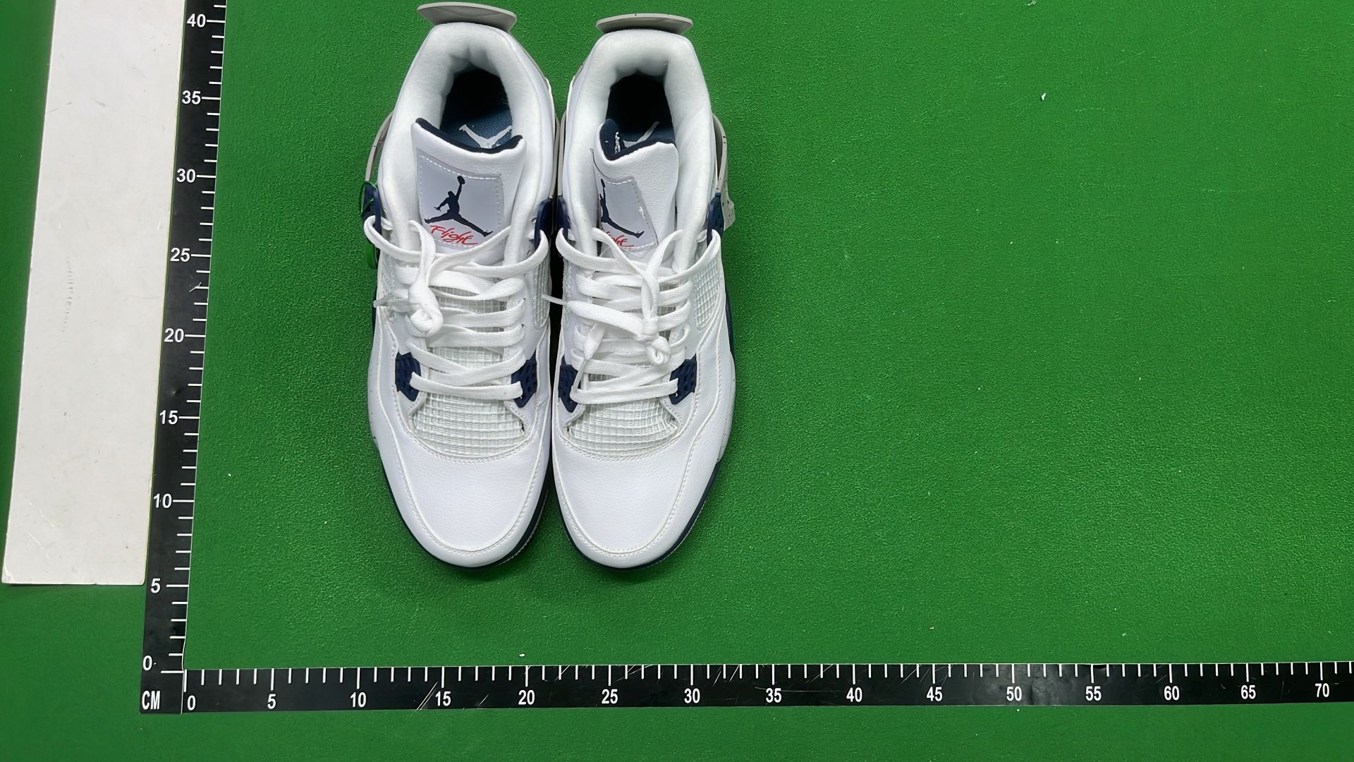 Air Jordan 4 Retro Sneakers - White, Black, Red, Blue & Gold Colorways