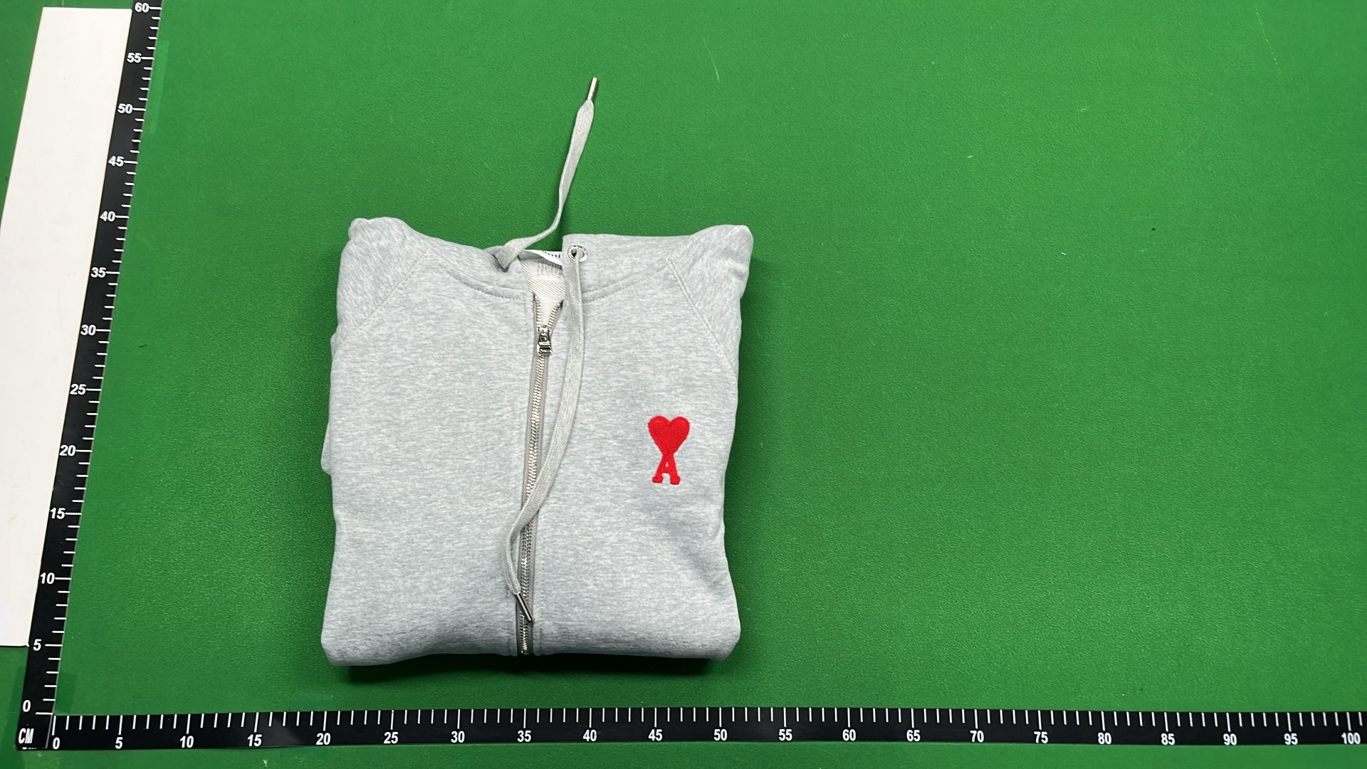 Colorful Zip-Up Hoodies with Heart Logo
