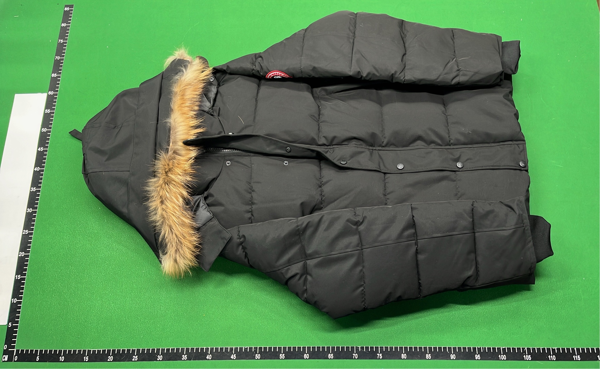 Canada Goose Men's Down Parka Jacket with Fur Hood - Winter Warm Coat