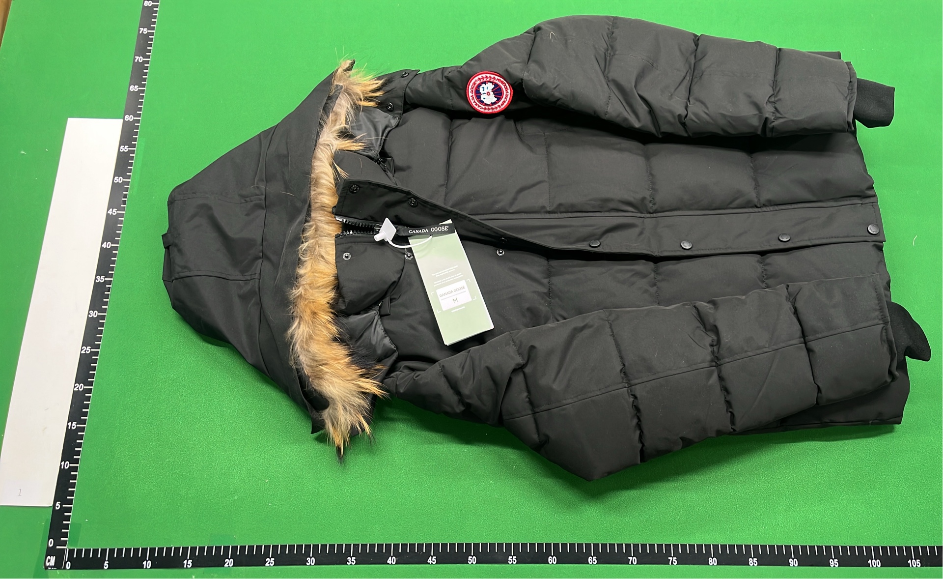 Canada Goose Men's Down Parka Jacket with Fur Hood - Winter Warm Coat