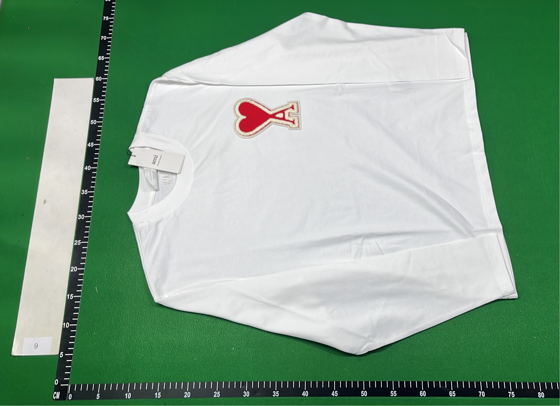 Pink Long Sleeve T-Shirt with Heart Logo