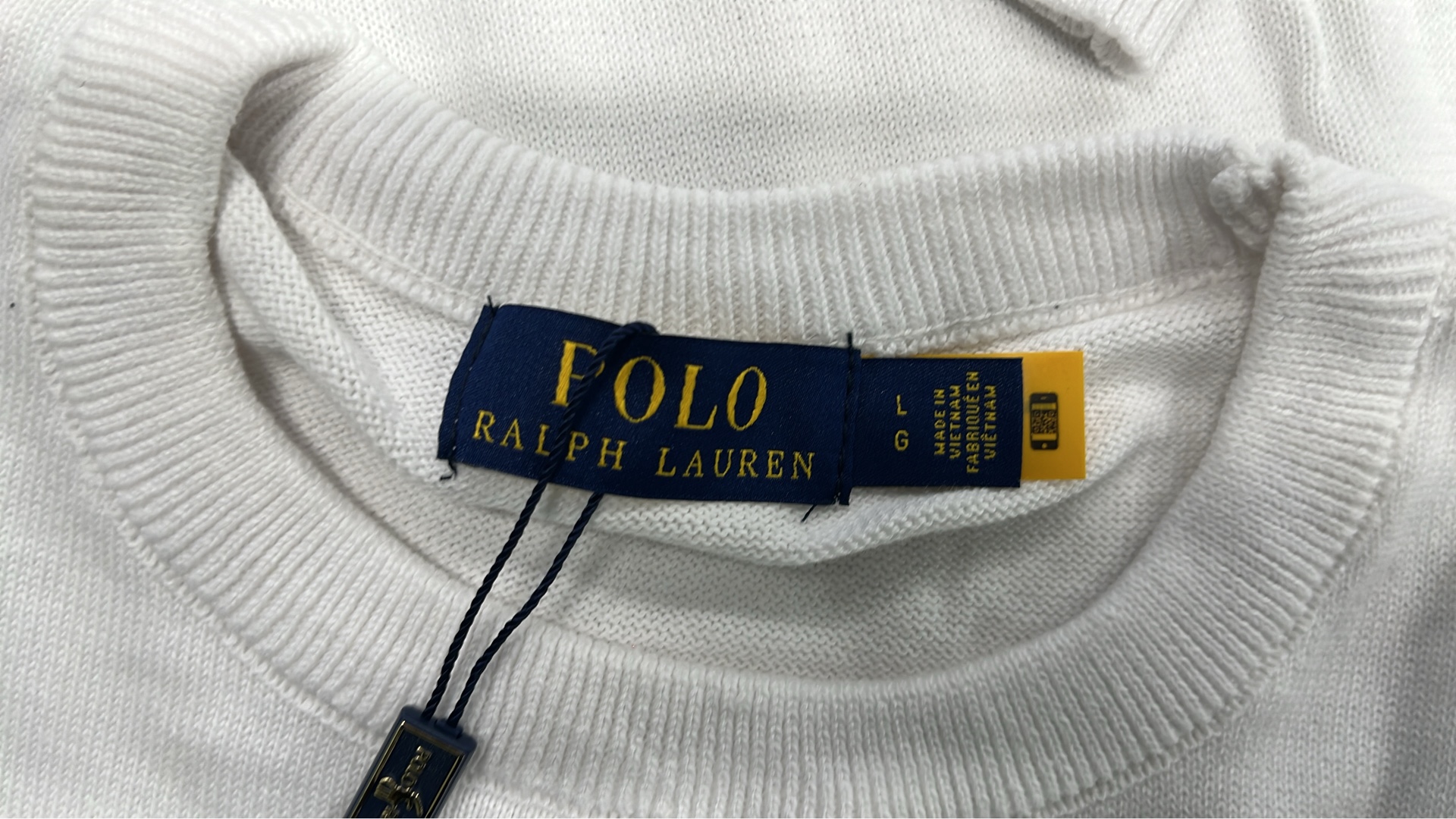 Classic Fit Cotton Crewneck Sweater