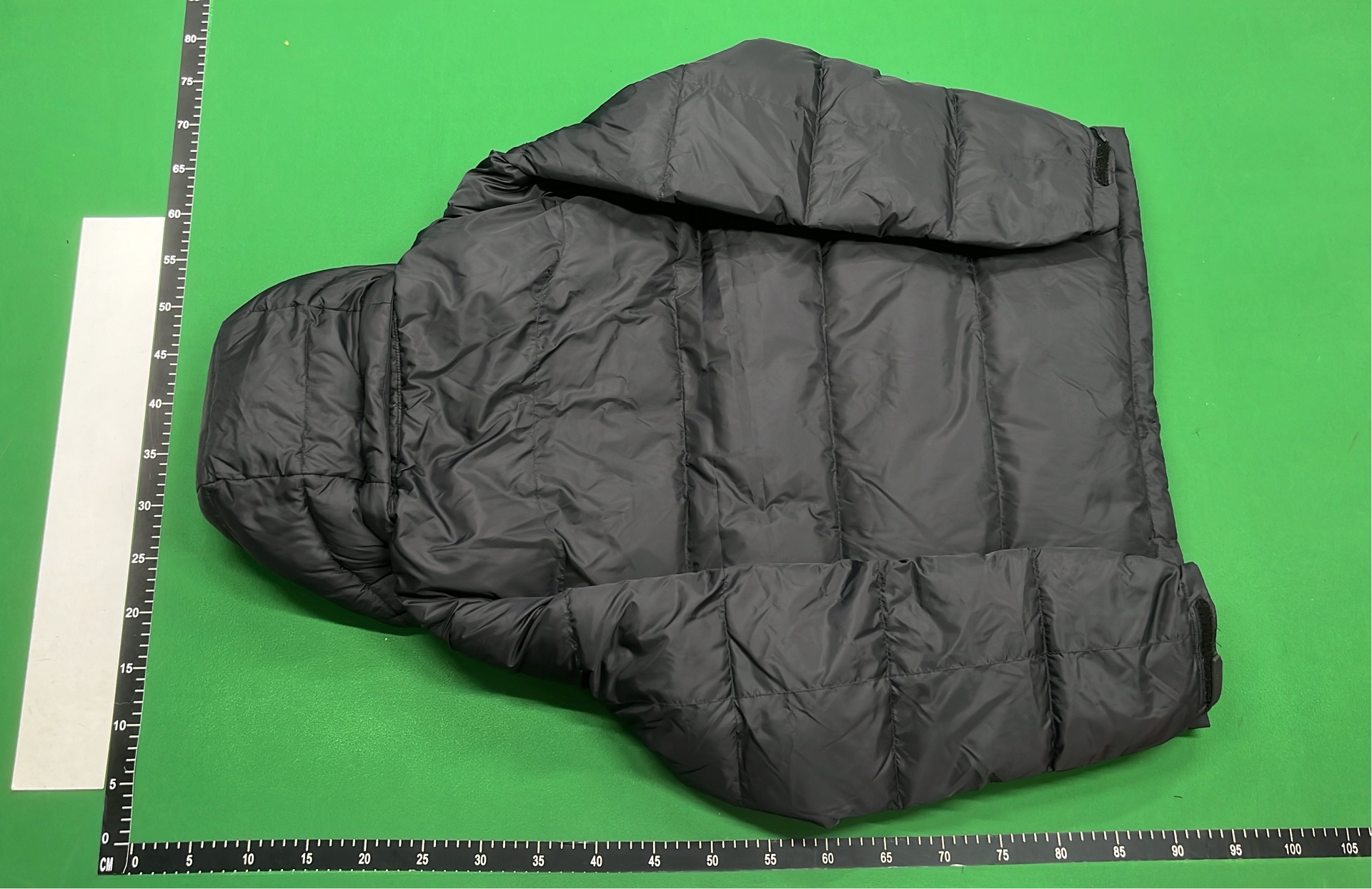 Men's Black Puffer Jacket with Hood
