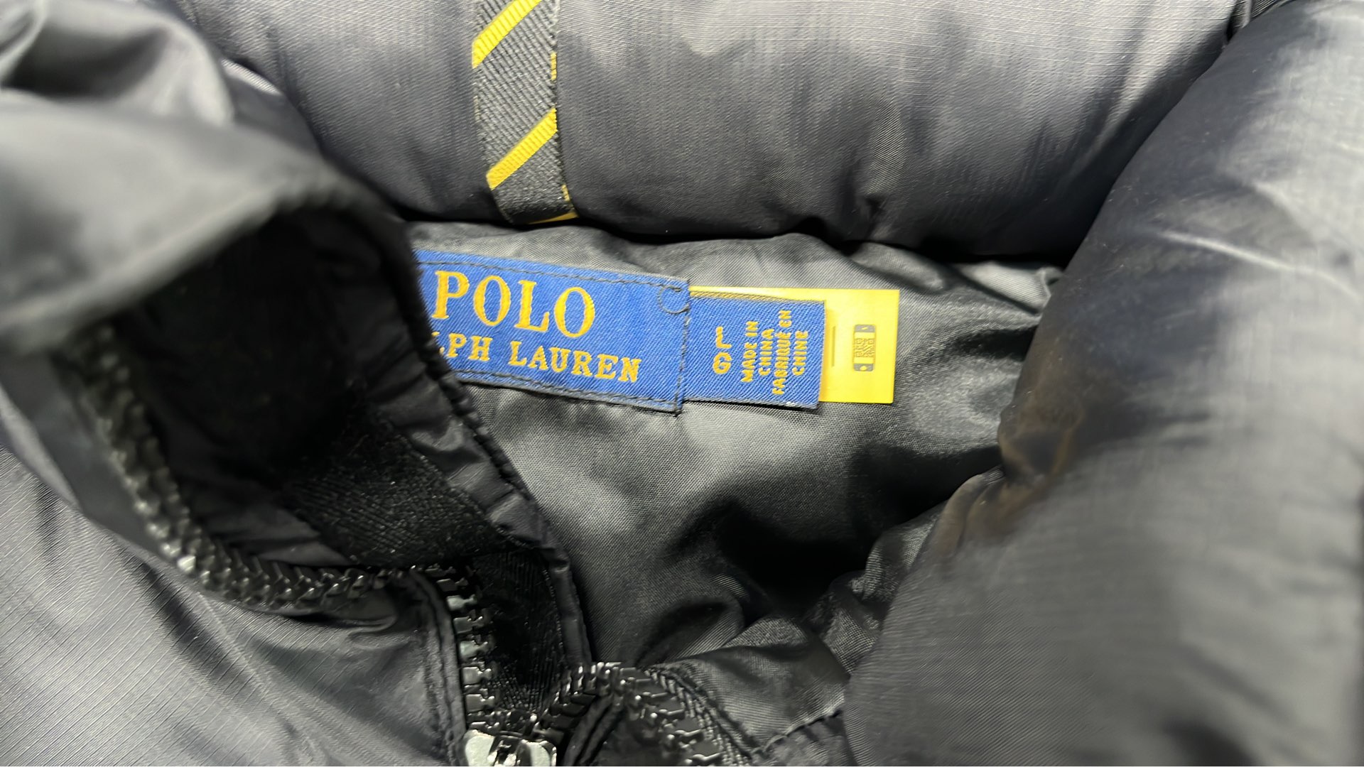 Men's Black Puffer Jacket with Hood