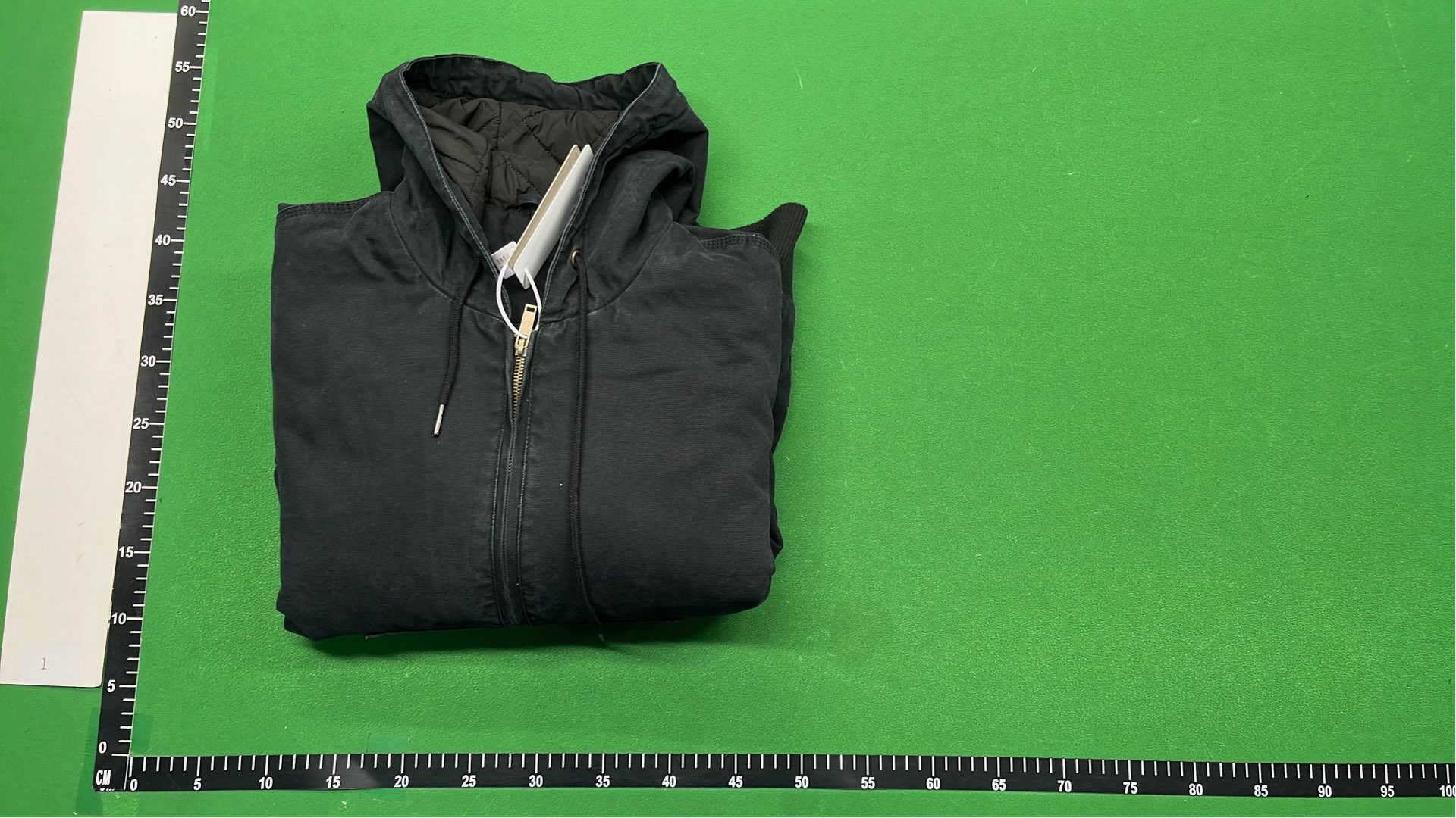 Carhartt Hooded Sweatshirt Zip-Up Gray