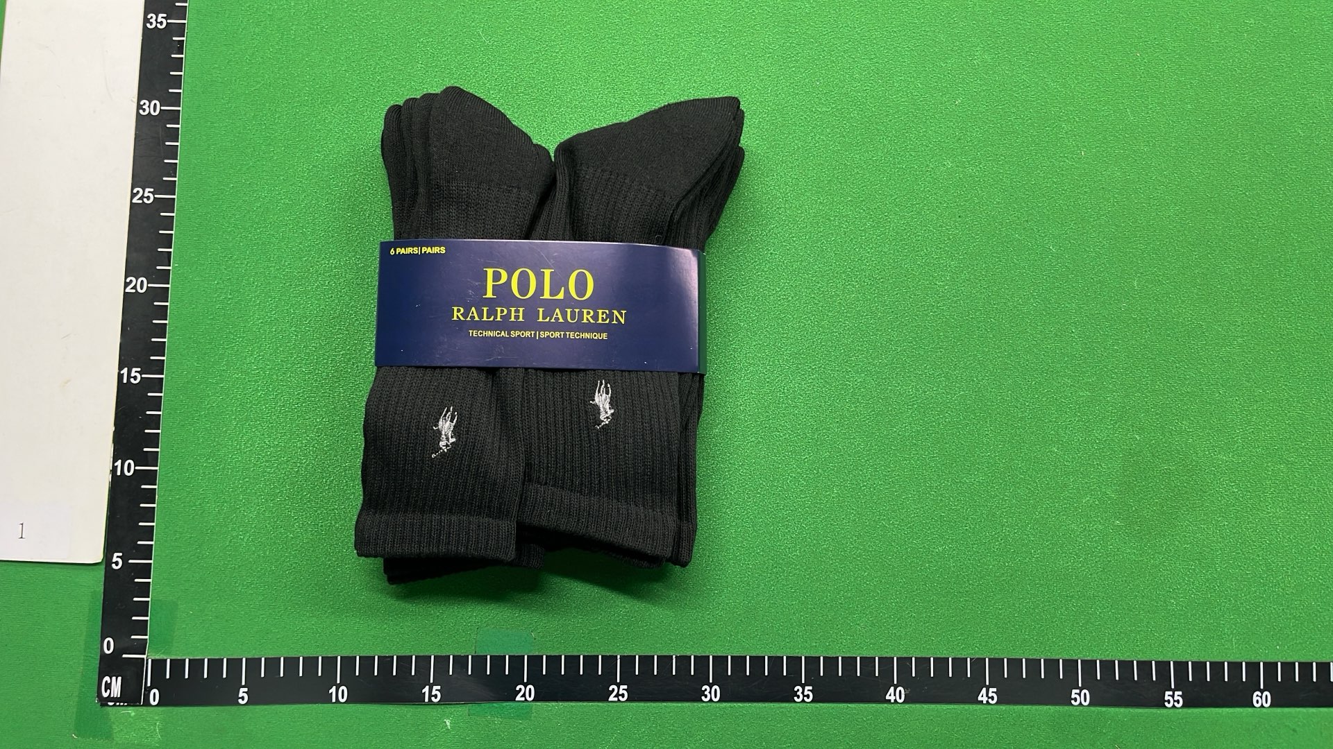 Polo Ralph Lauren Classic Sport Socks 6-Pack - White, Black, Gray