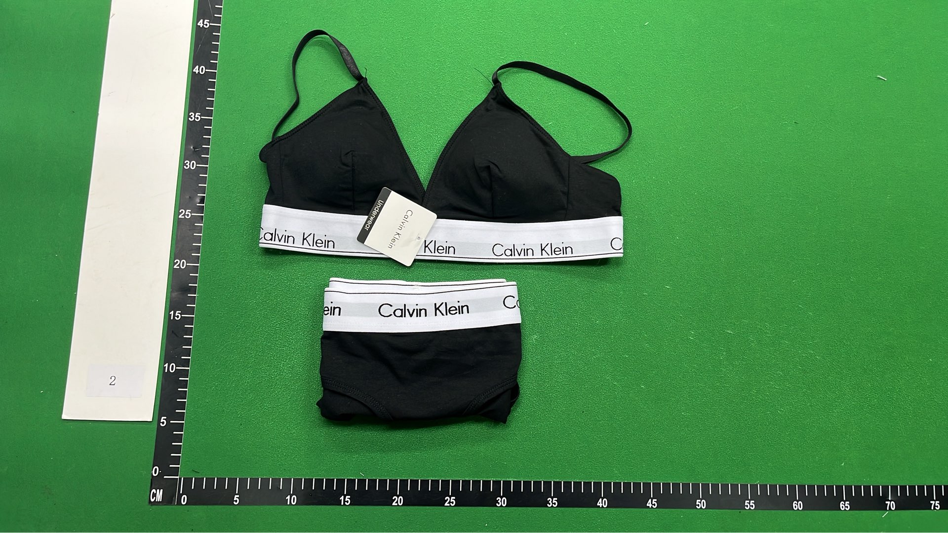 Calvin Klein Black Underwear Set with Logo Waistband