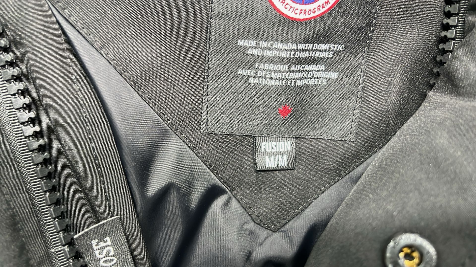 Canada Goose White Parka with Fur Trim Hood