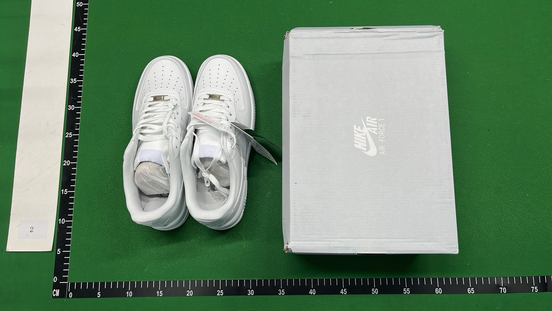 Nike Air Force 1 Low White Leather Sneakers