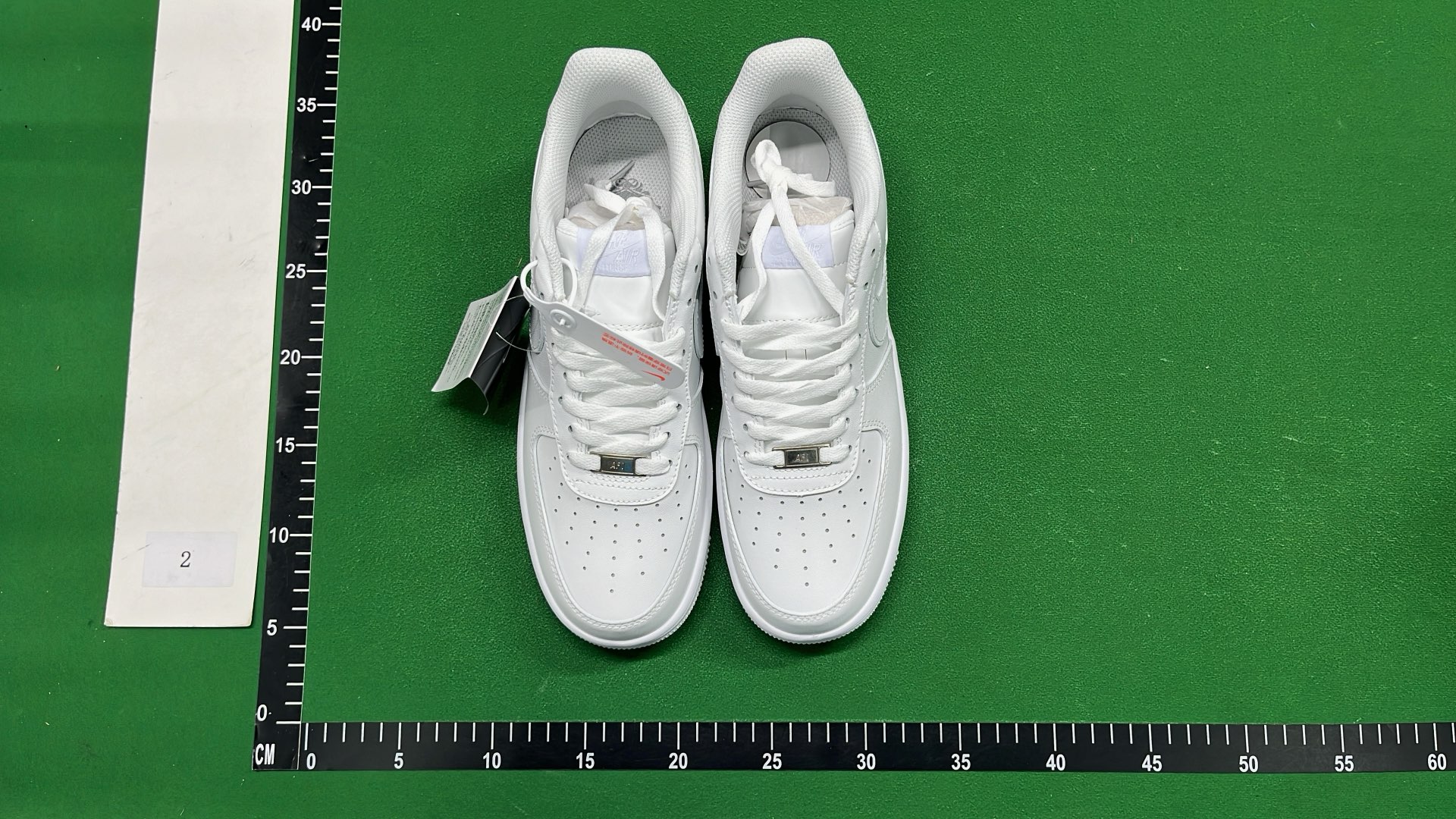 Nike Air Force 1 Low White Leather Sneakers