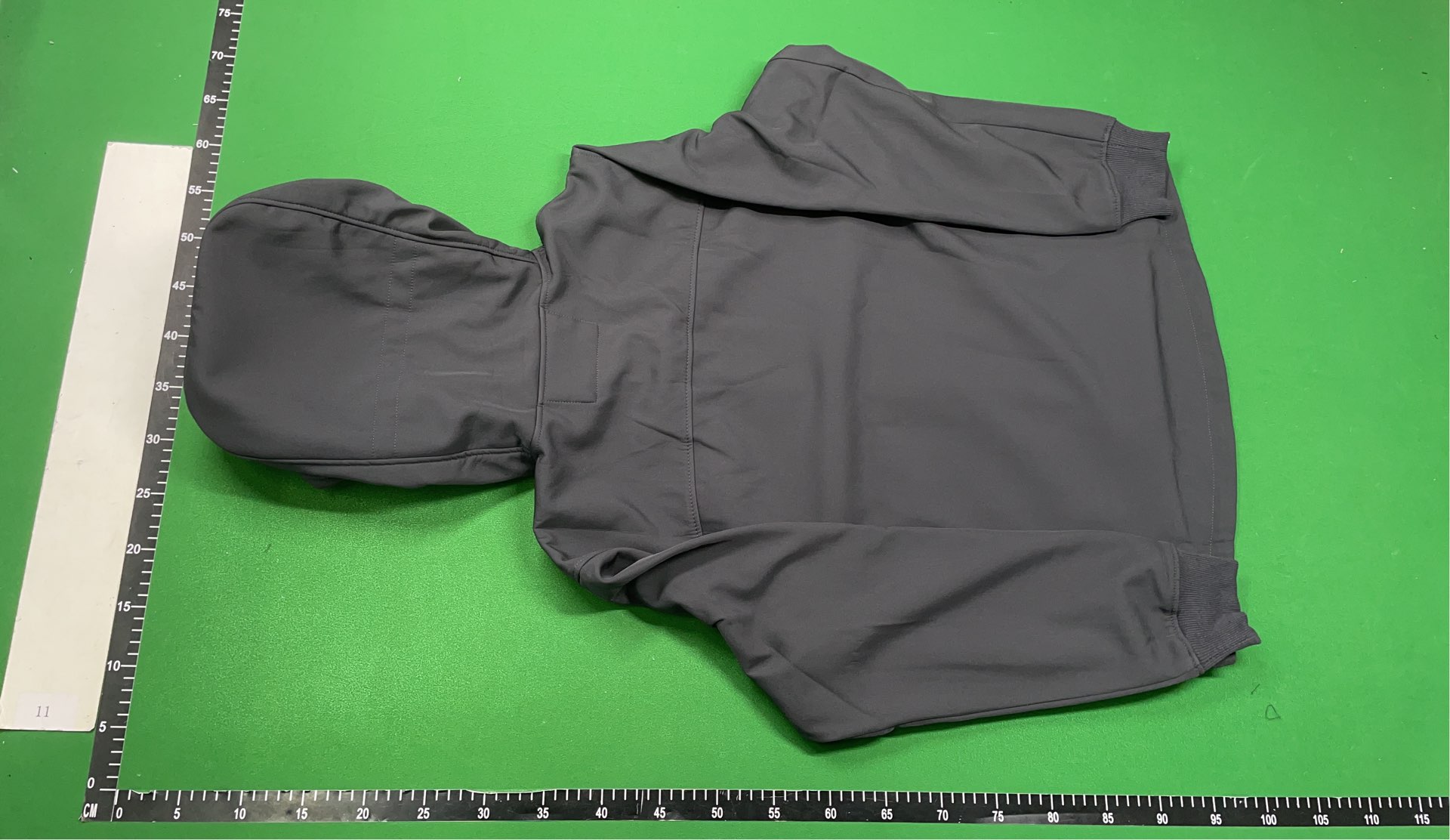 Men's Navy Hooded Jacket with Integrated Goggles