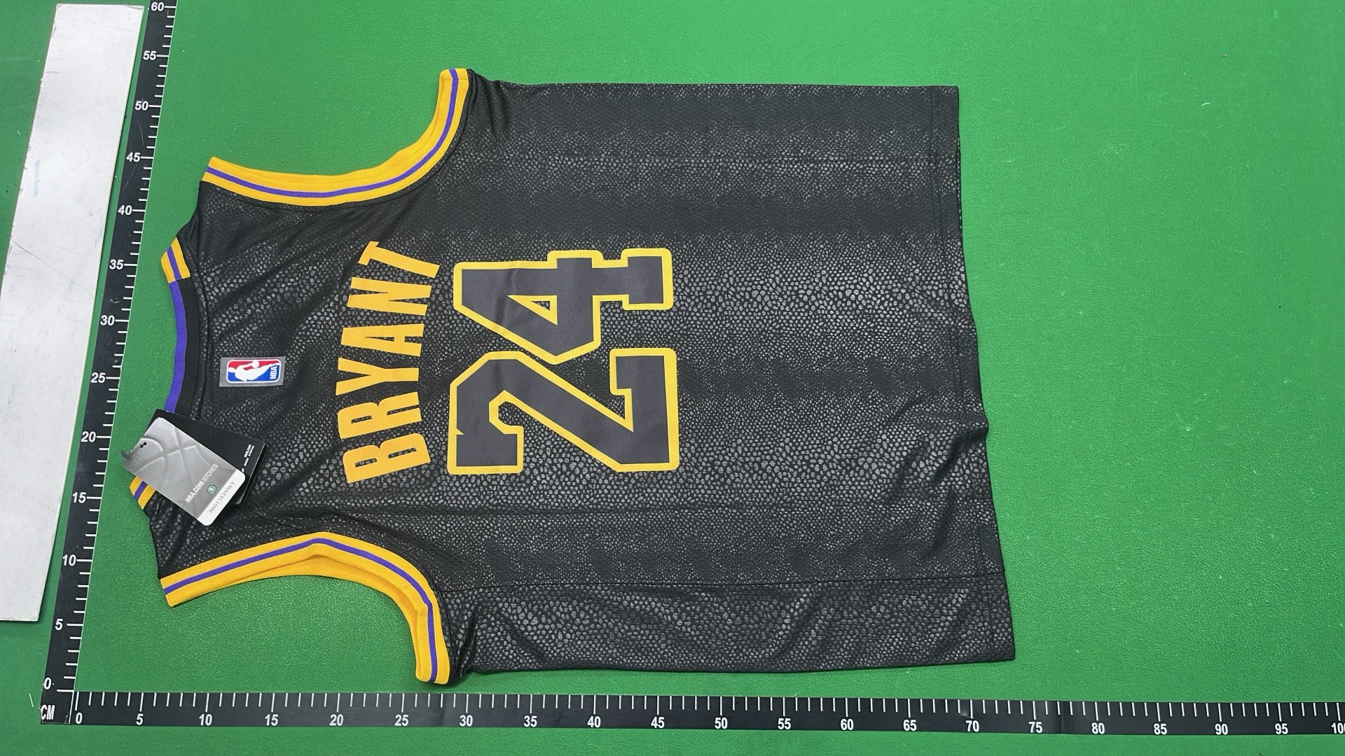 Kobe Bryant Lakers Black Jersey 24 & 8 Number Swingman