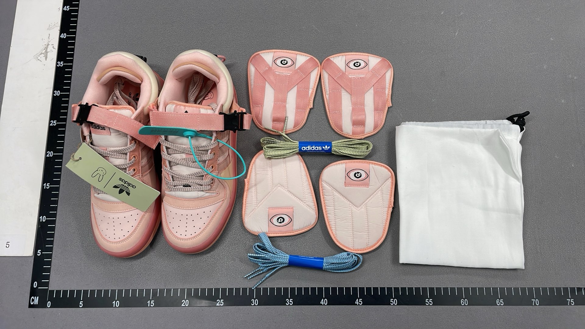 Bad Bunny x Adidas Forum Low Sneakers