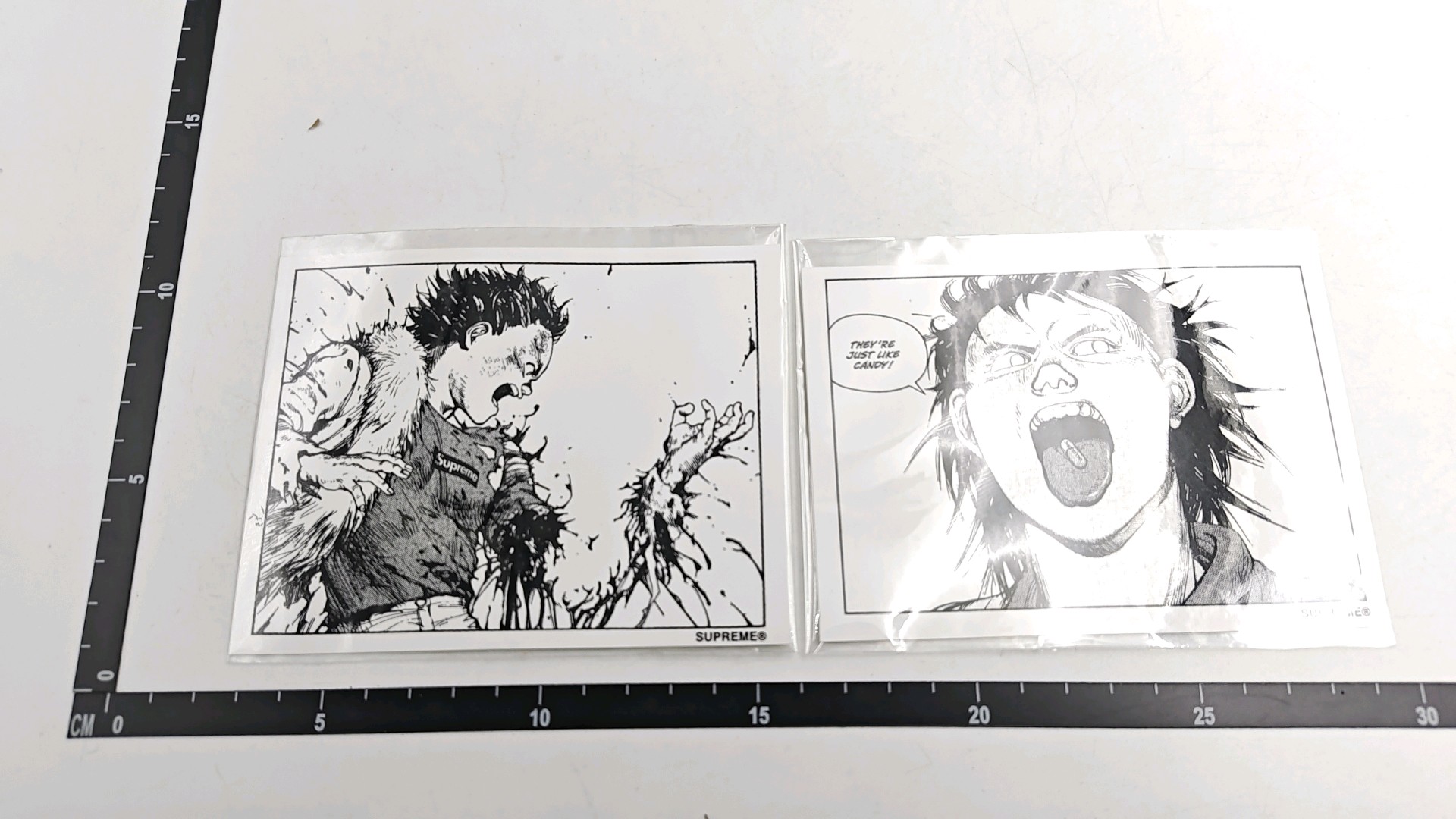 Supreme Manga Sticker Set