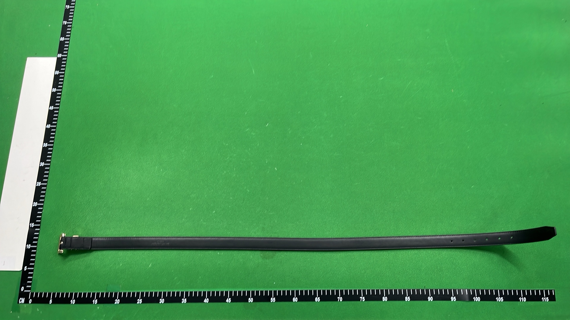 YSL Black Gold Vintage Belt - Elegant Fashion Accessory