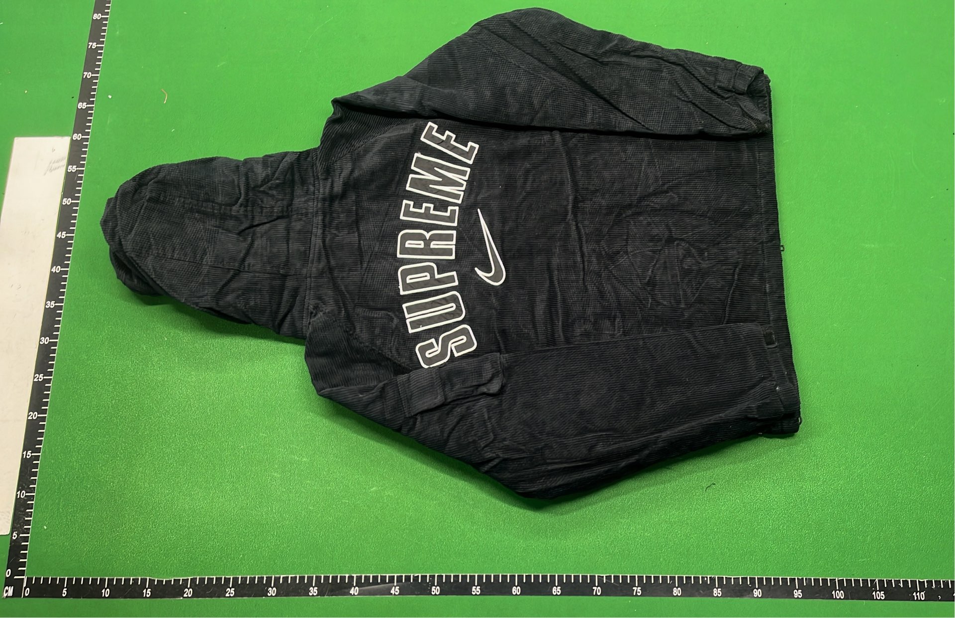 Black Hooded Fleece Jacket for Men